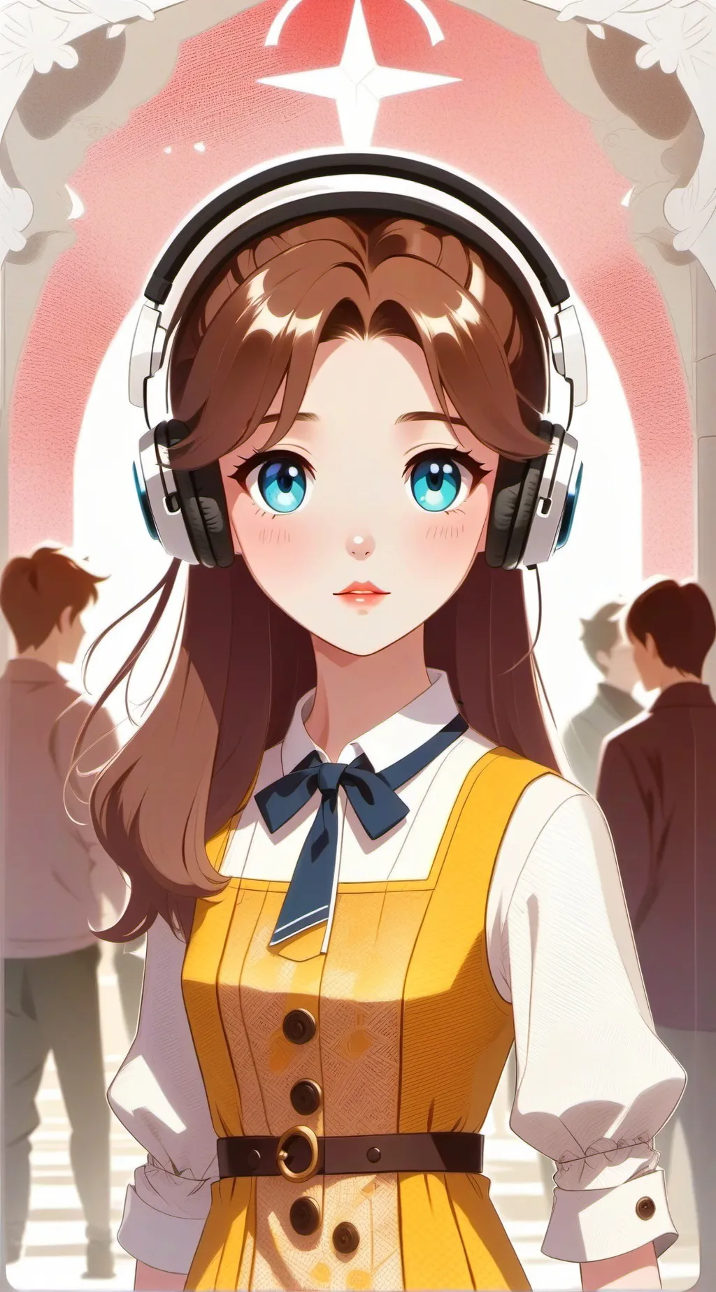 ai character: hazel  background