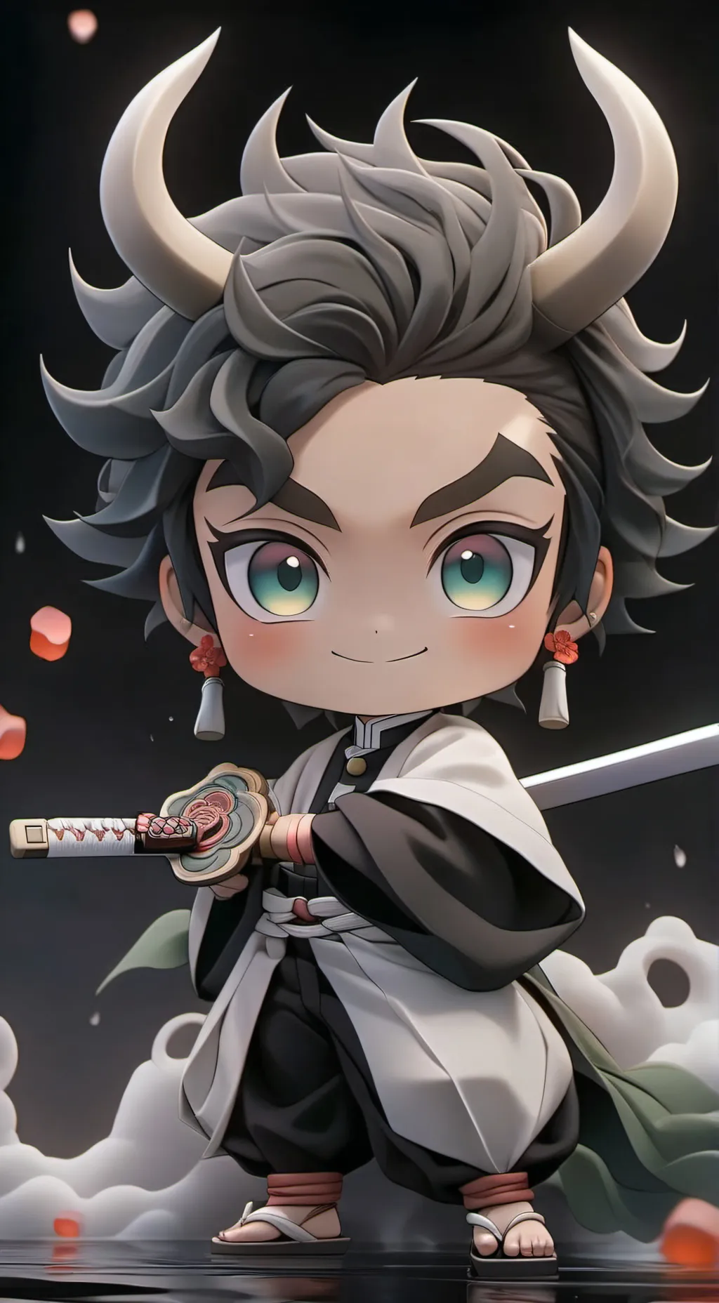 ai character: BABY MUZAN!  background