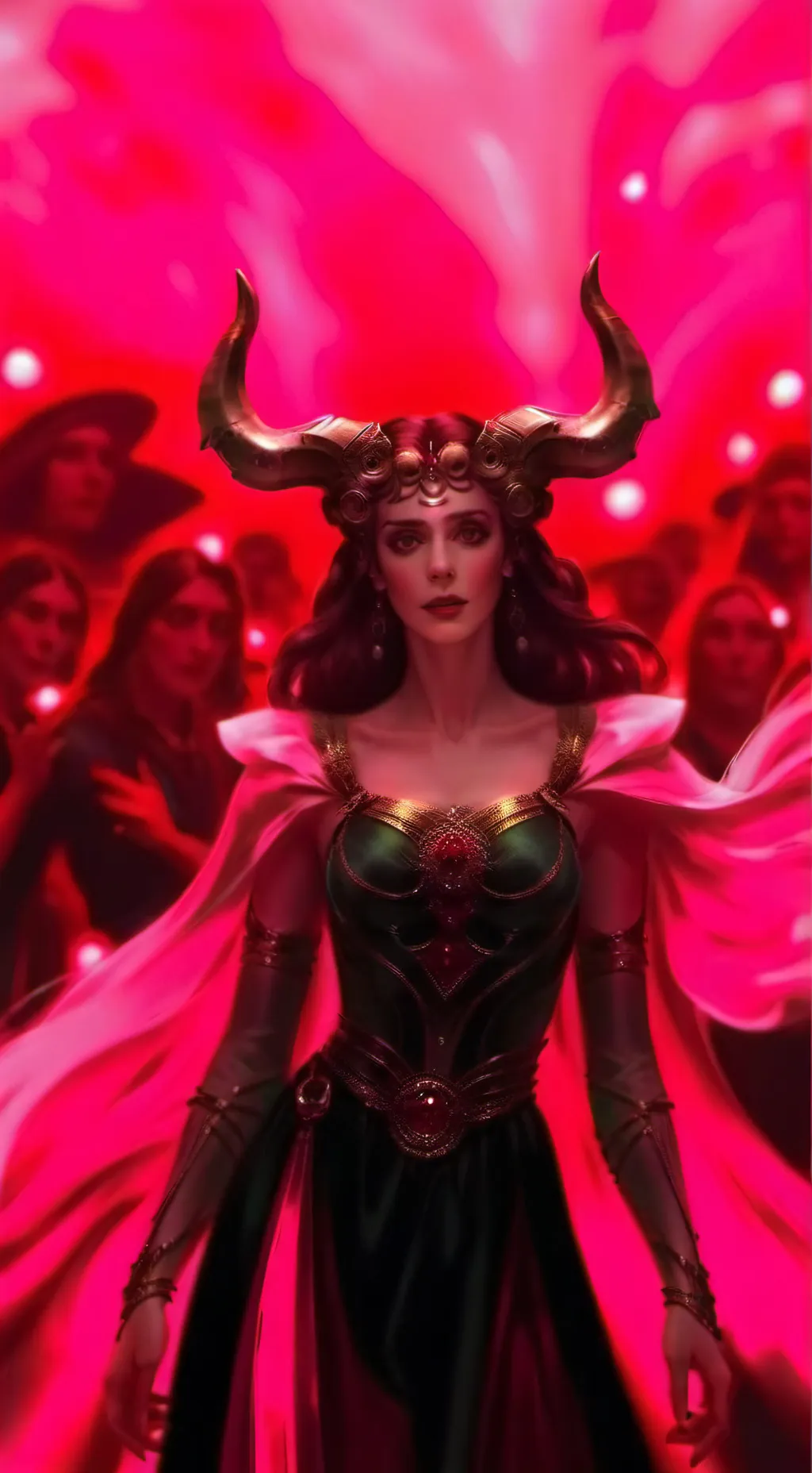 ai character: Scarlet witch background