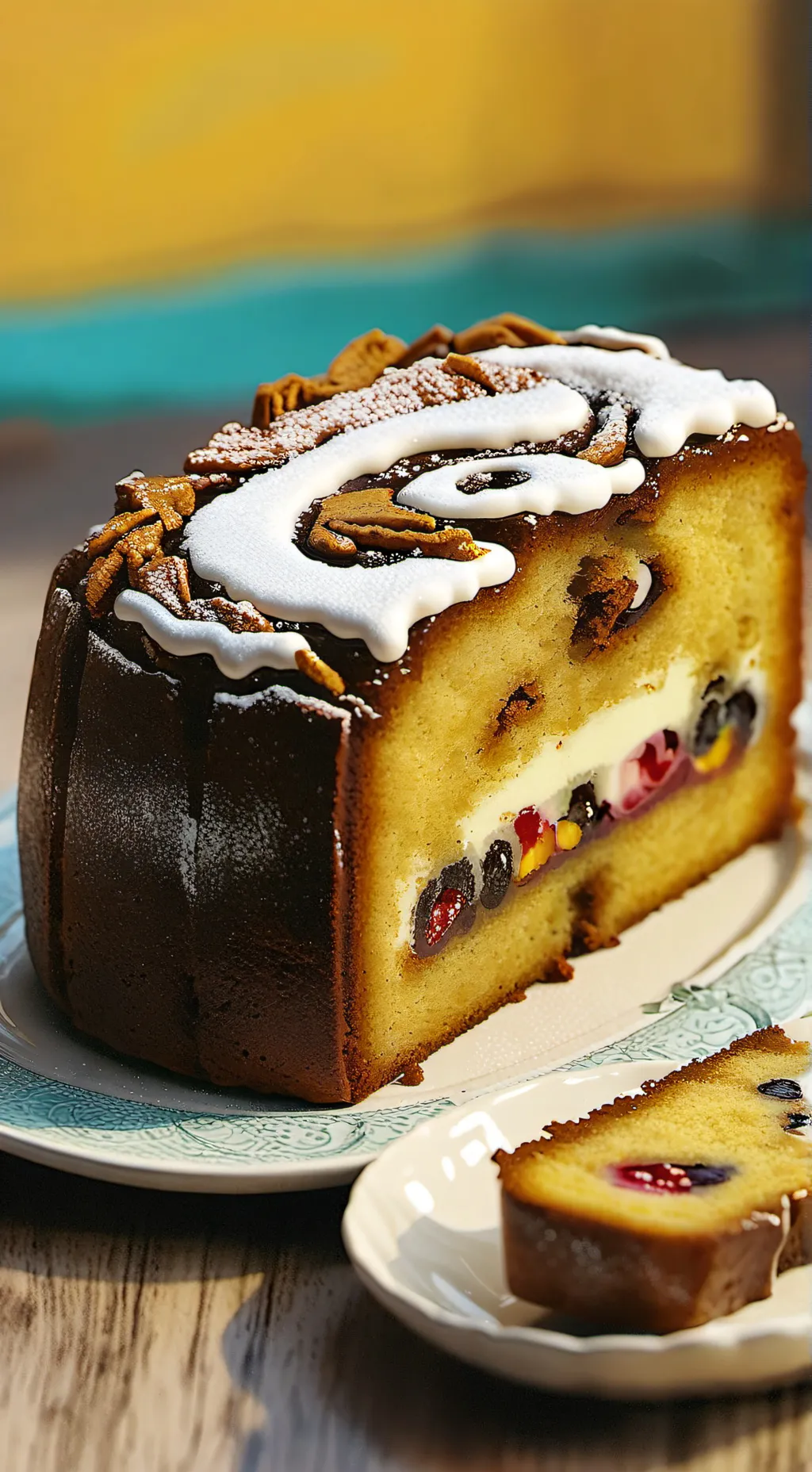 ai character: fruitcake?  background