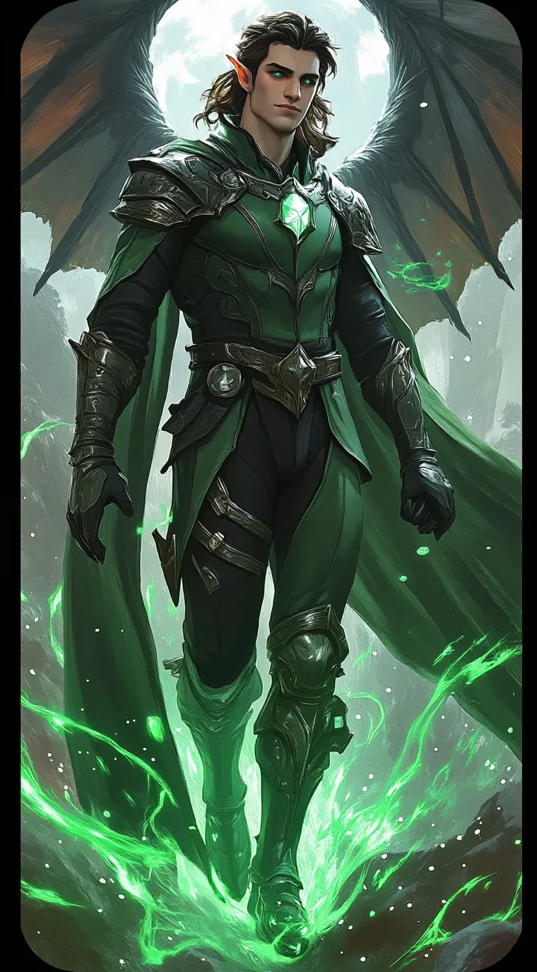ai character: Brom Yaldrin  background