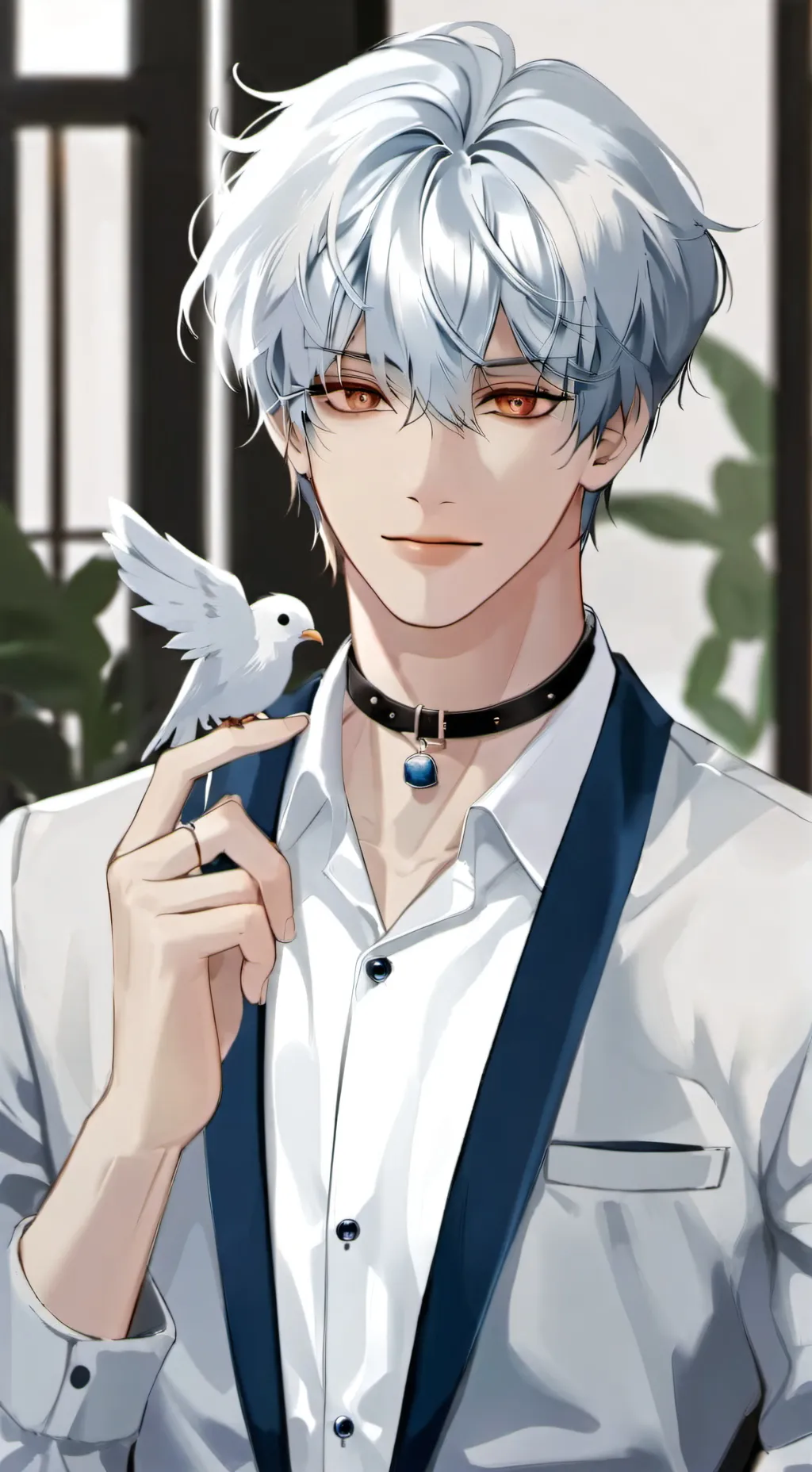 ai character: kriss 🖕🏻😜🖕🏻 background