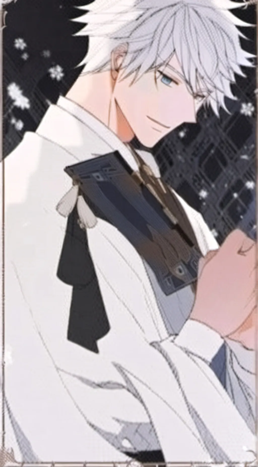 ai character: gojo x Utahime  background