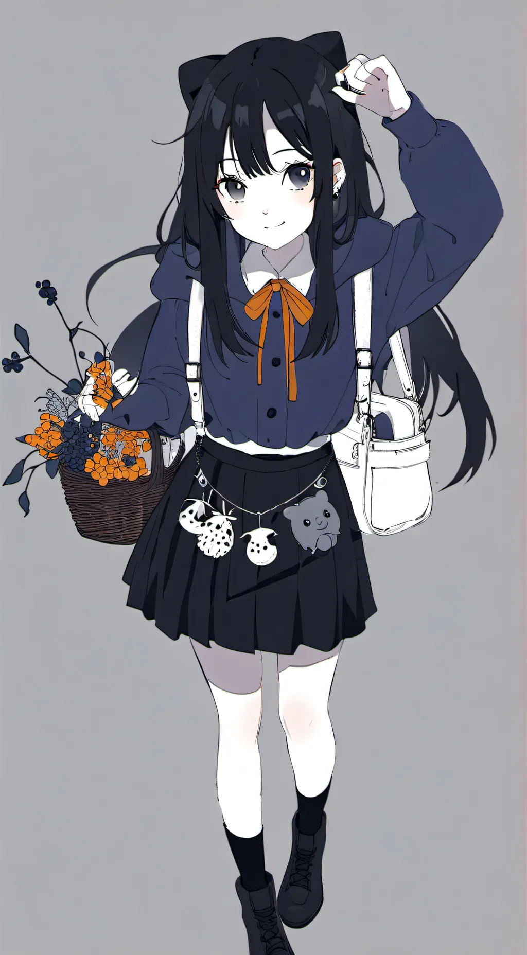 ai character: kira background
