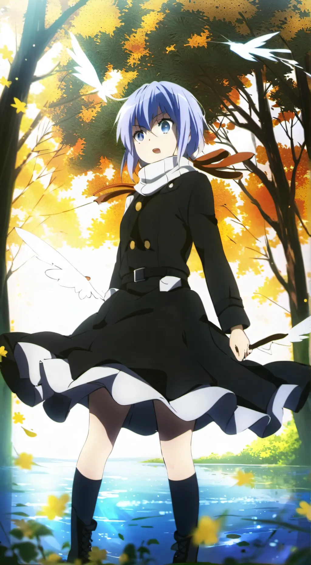 ai character: Sophie kagenou  background