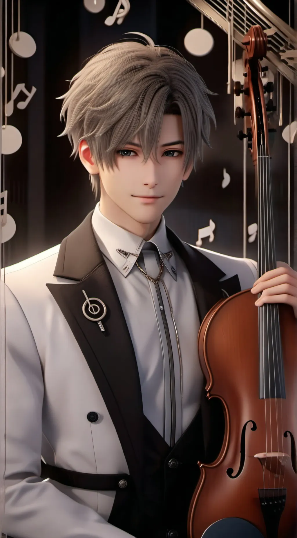ai character: Harmonia background