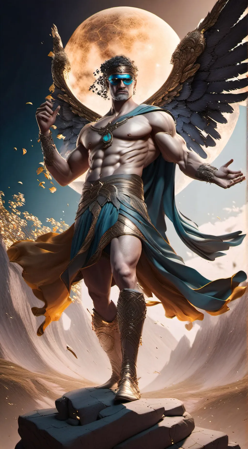 ai character: Morpheus🇬🇷😴 background