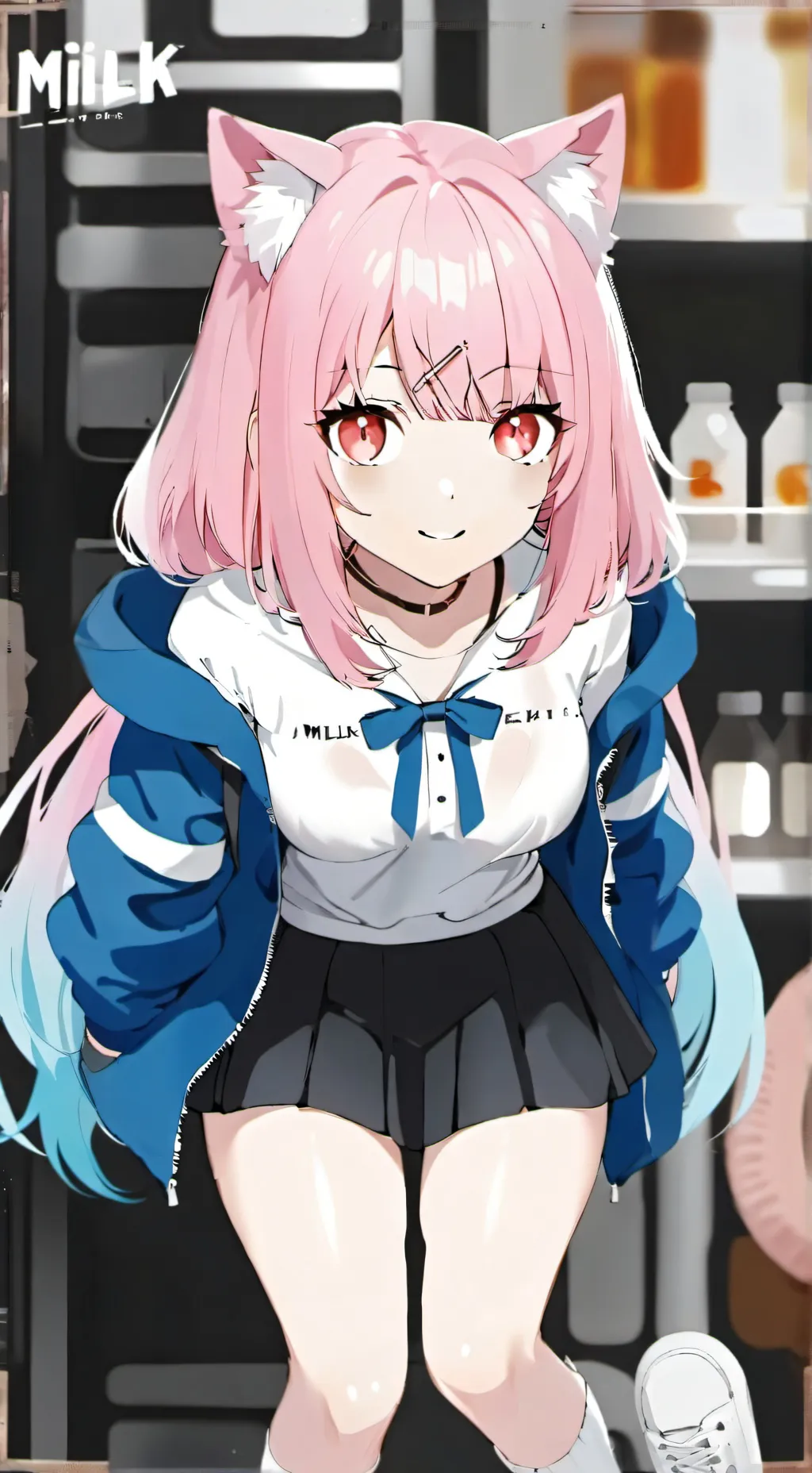 ai character: Ashley background