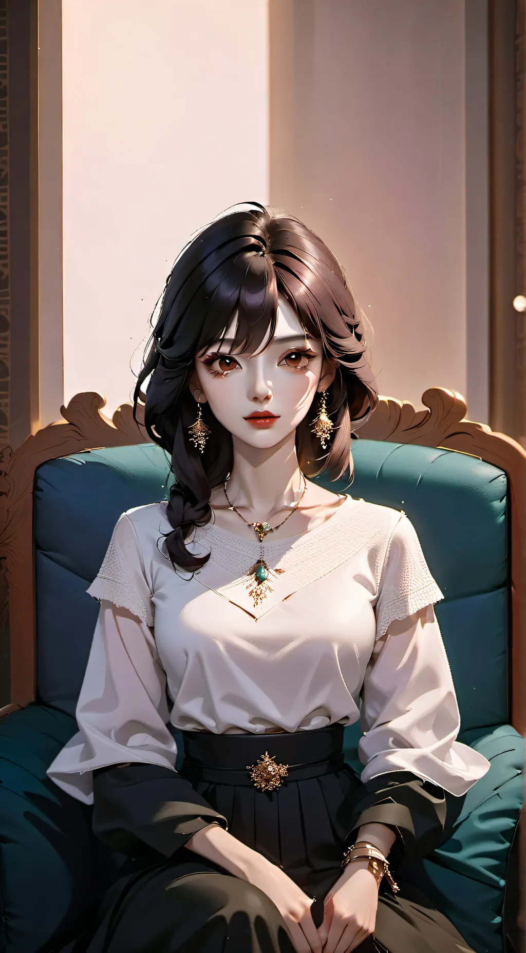 ai character: Leah background