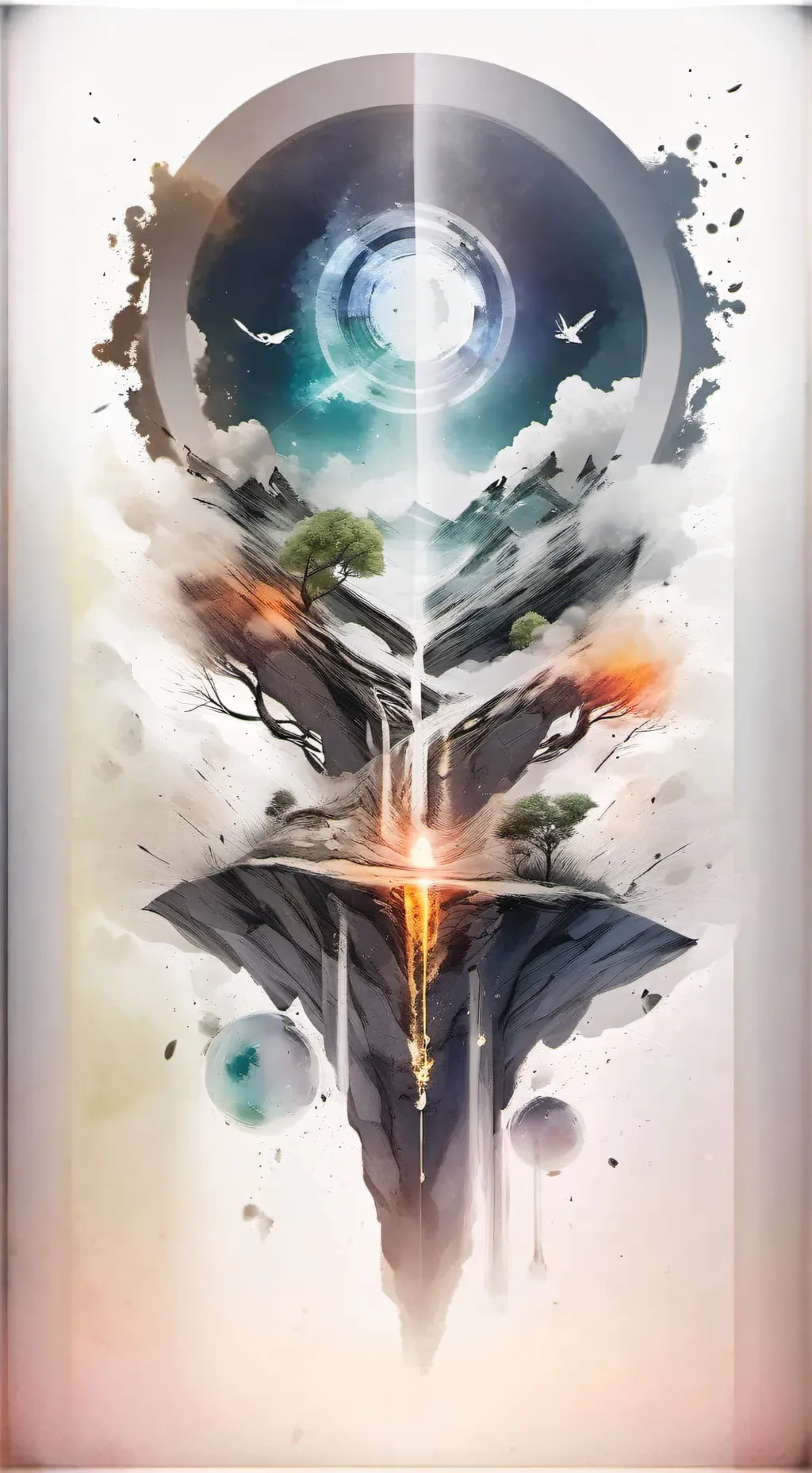 ai character: Hiii background