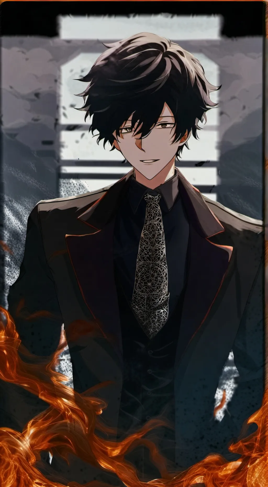 ai character: fang background
