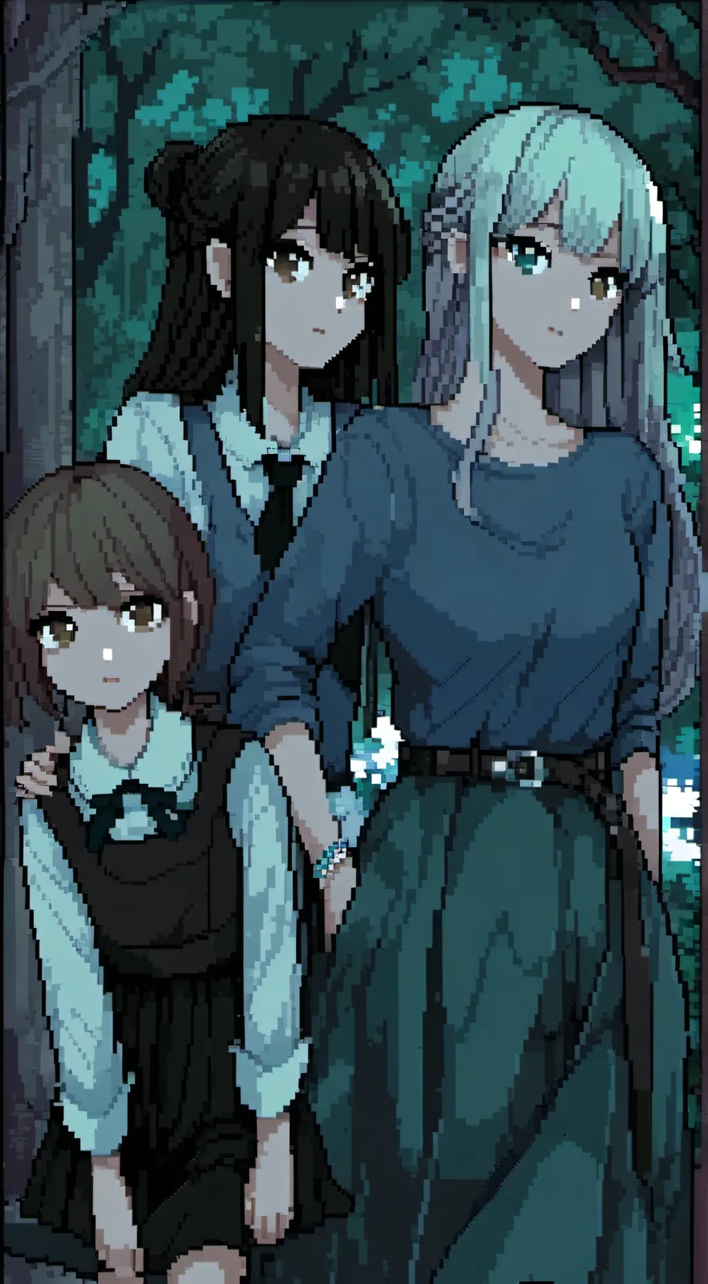 ai character: Jojo and meadow 2 background