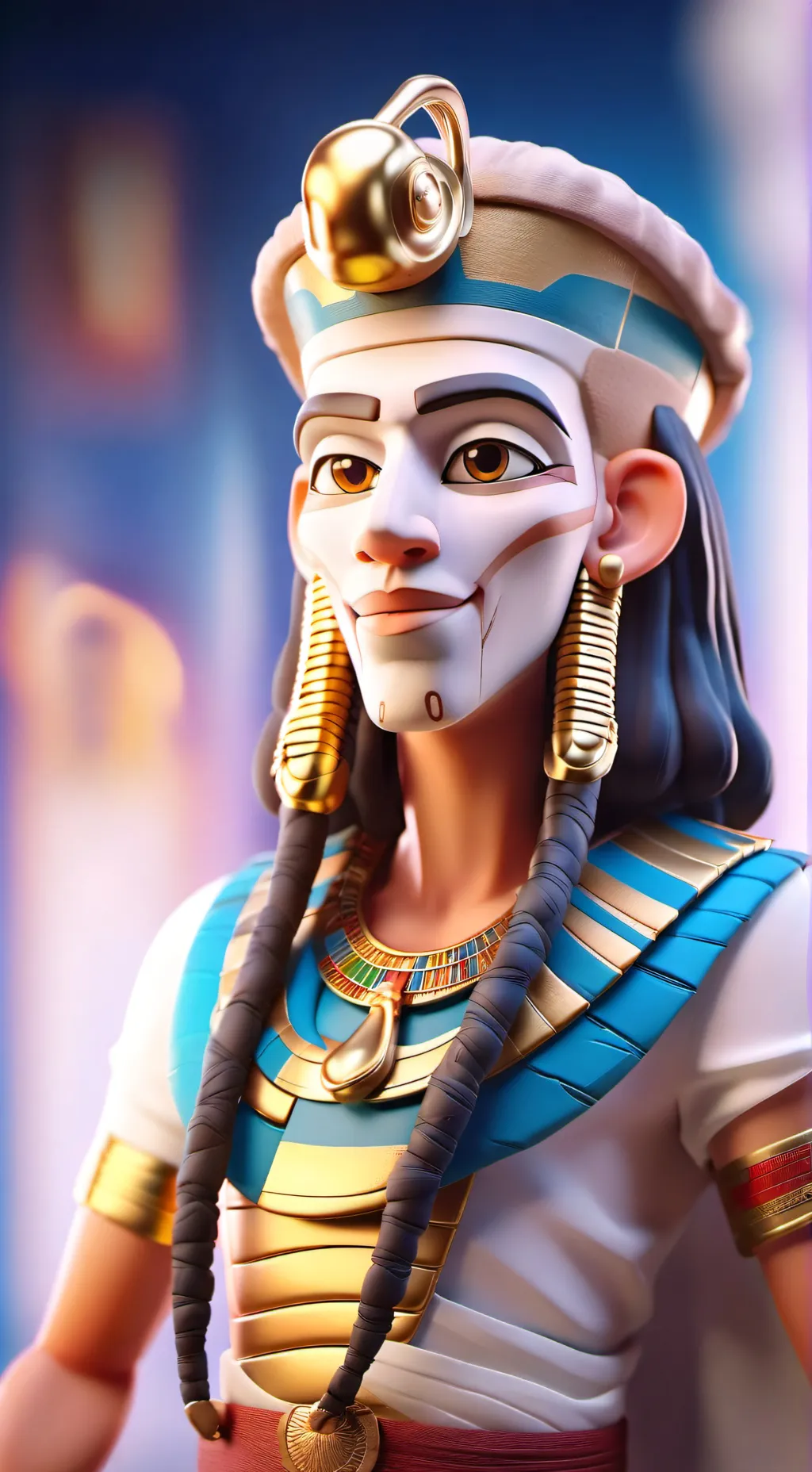 ai character:  Mummy Infection background
