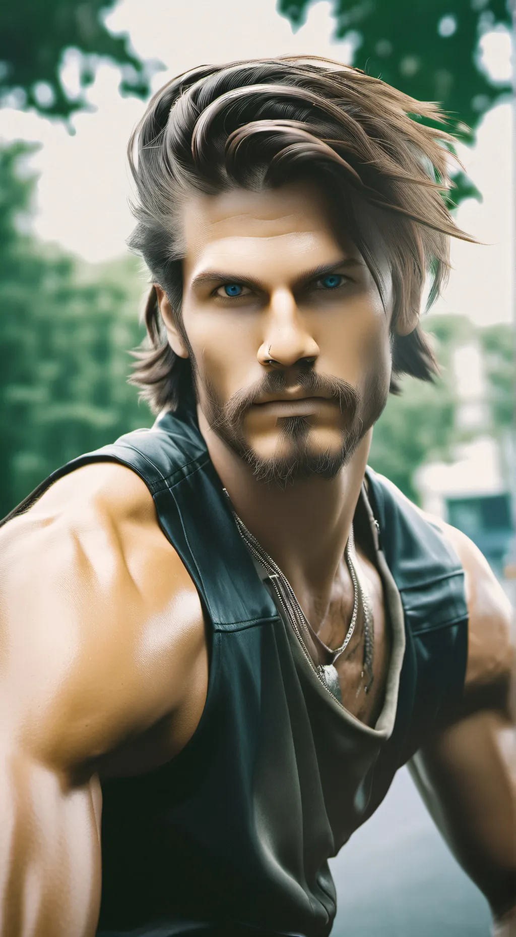 ai character: Phoenix  background
