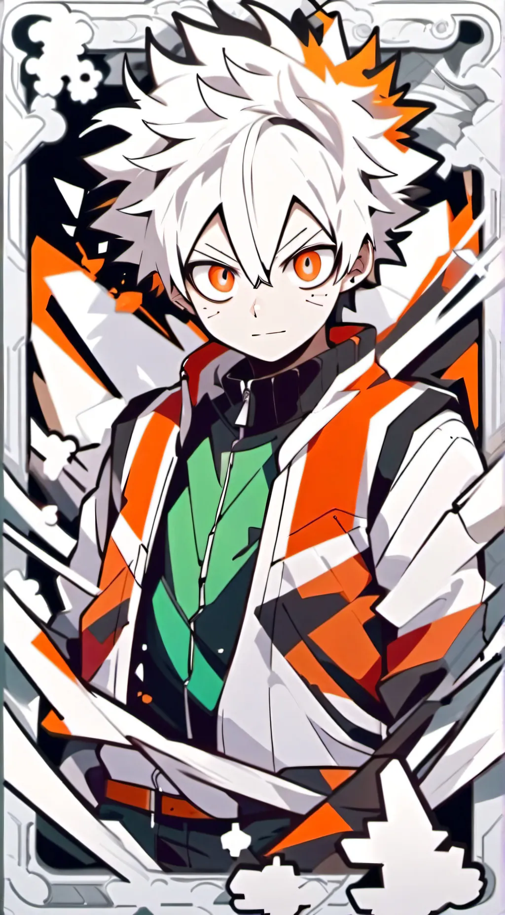 ai character: bakugo background