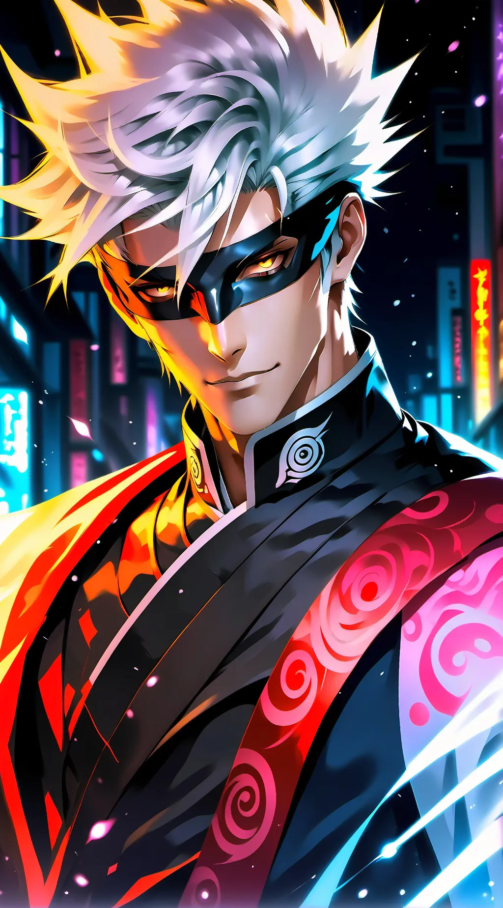 ai character: Gojo Satoru background