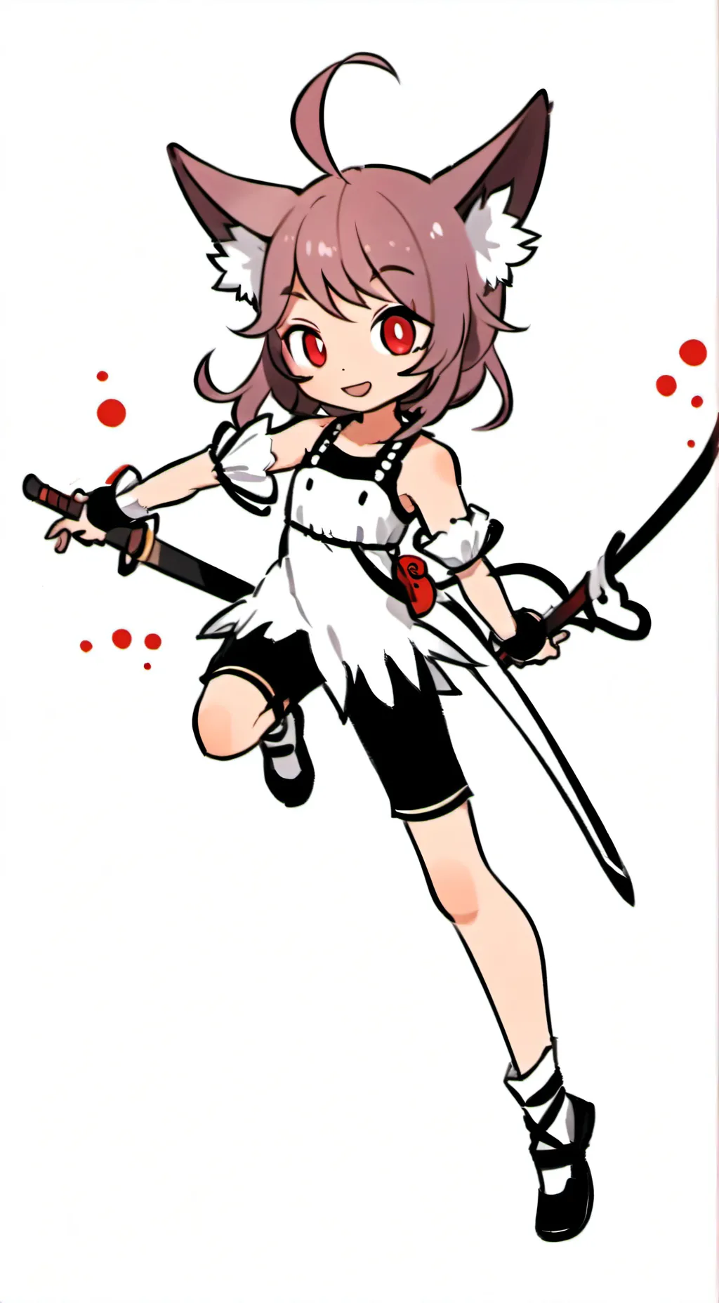 ai character: demon slayer  background