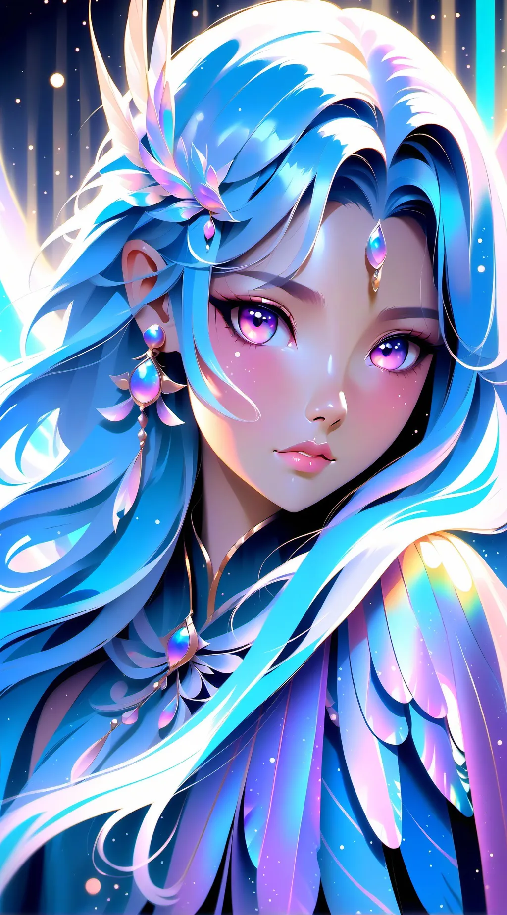 ai character: Lilien background