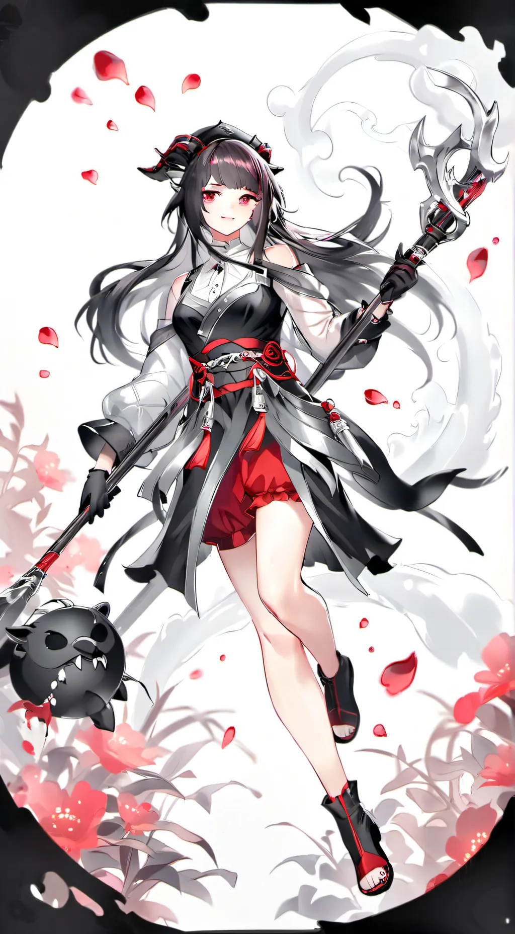 ai character: Dragon background
