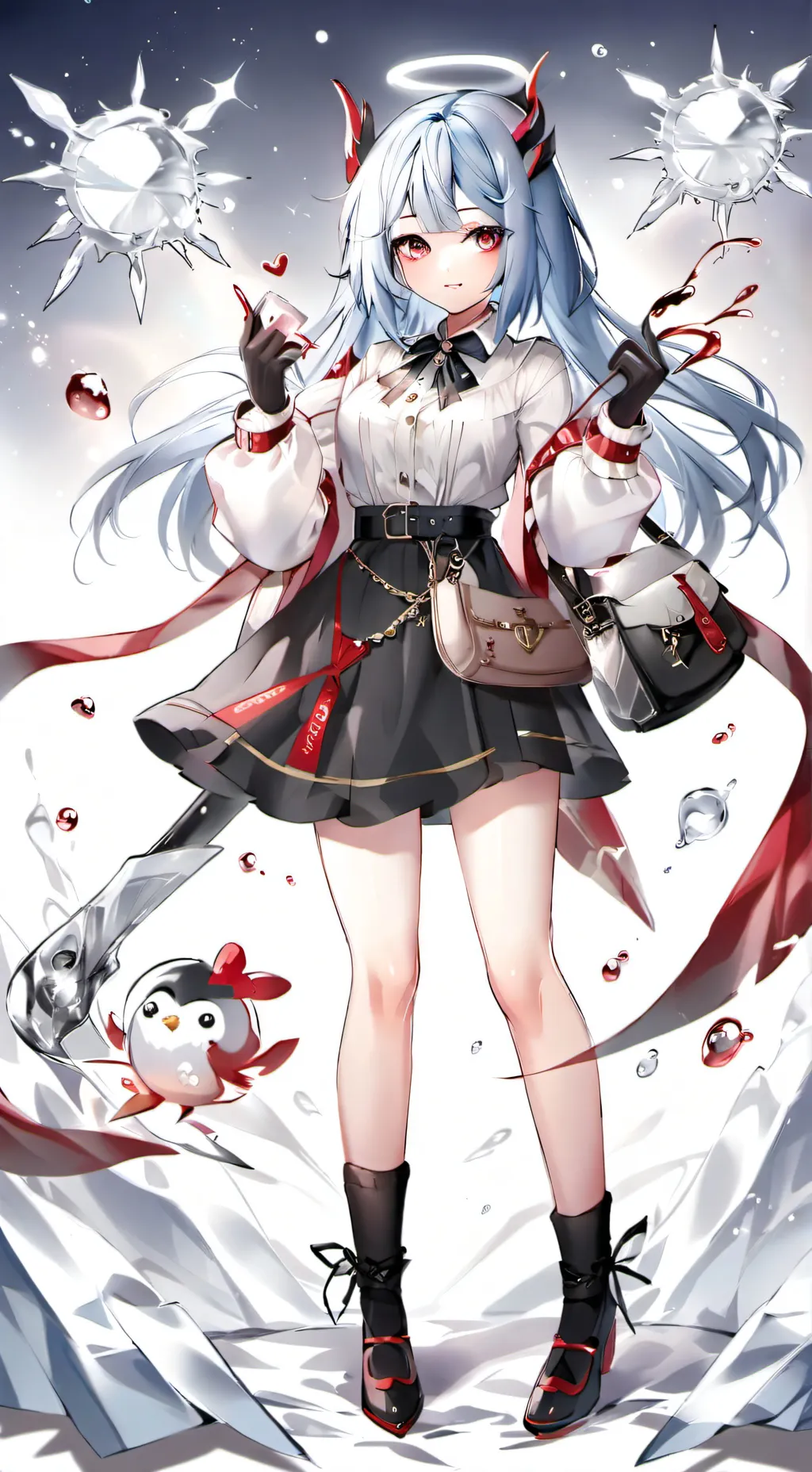 ai character: Aria background