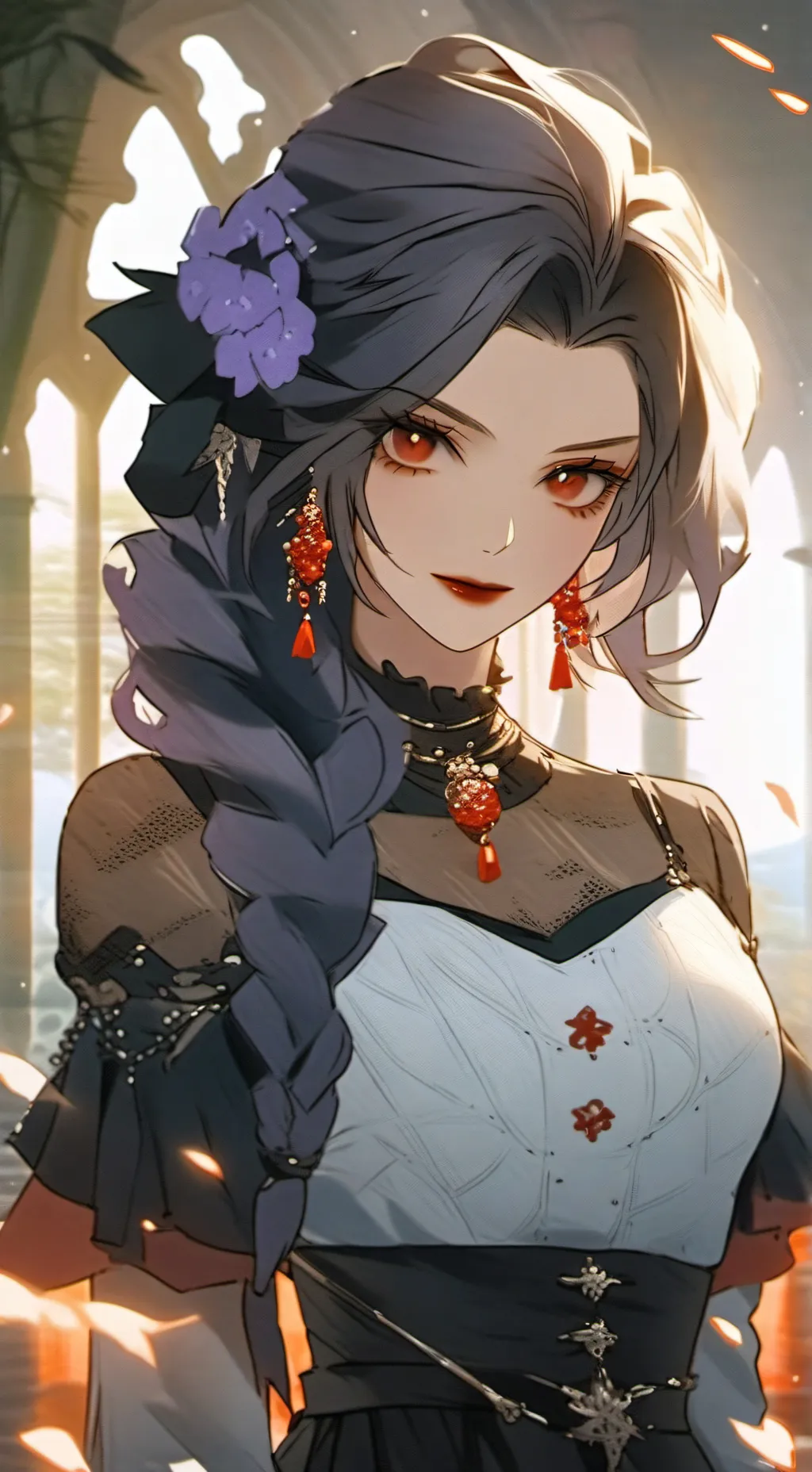 ai character: serena  background