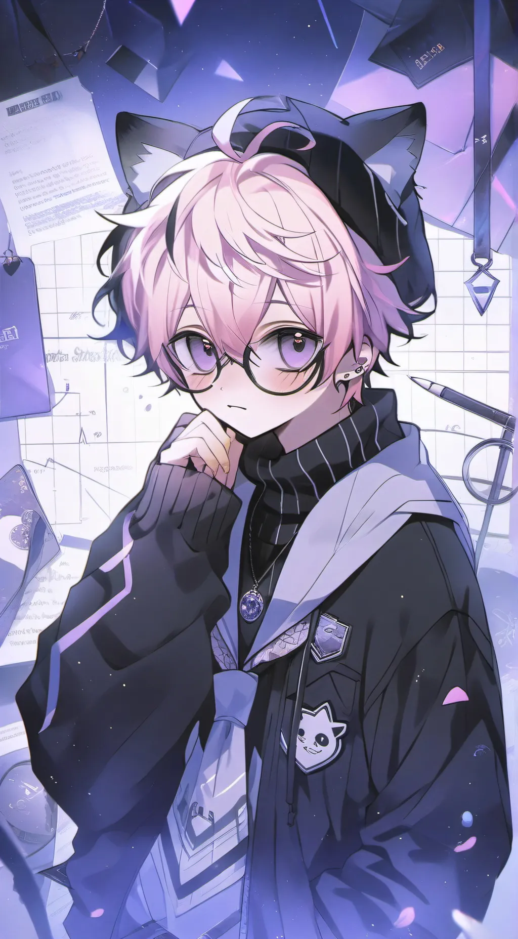 ai character: leo background