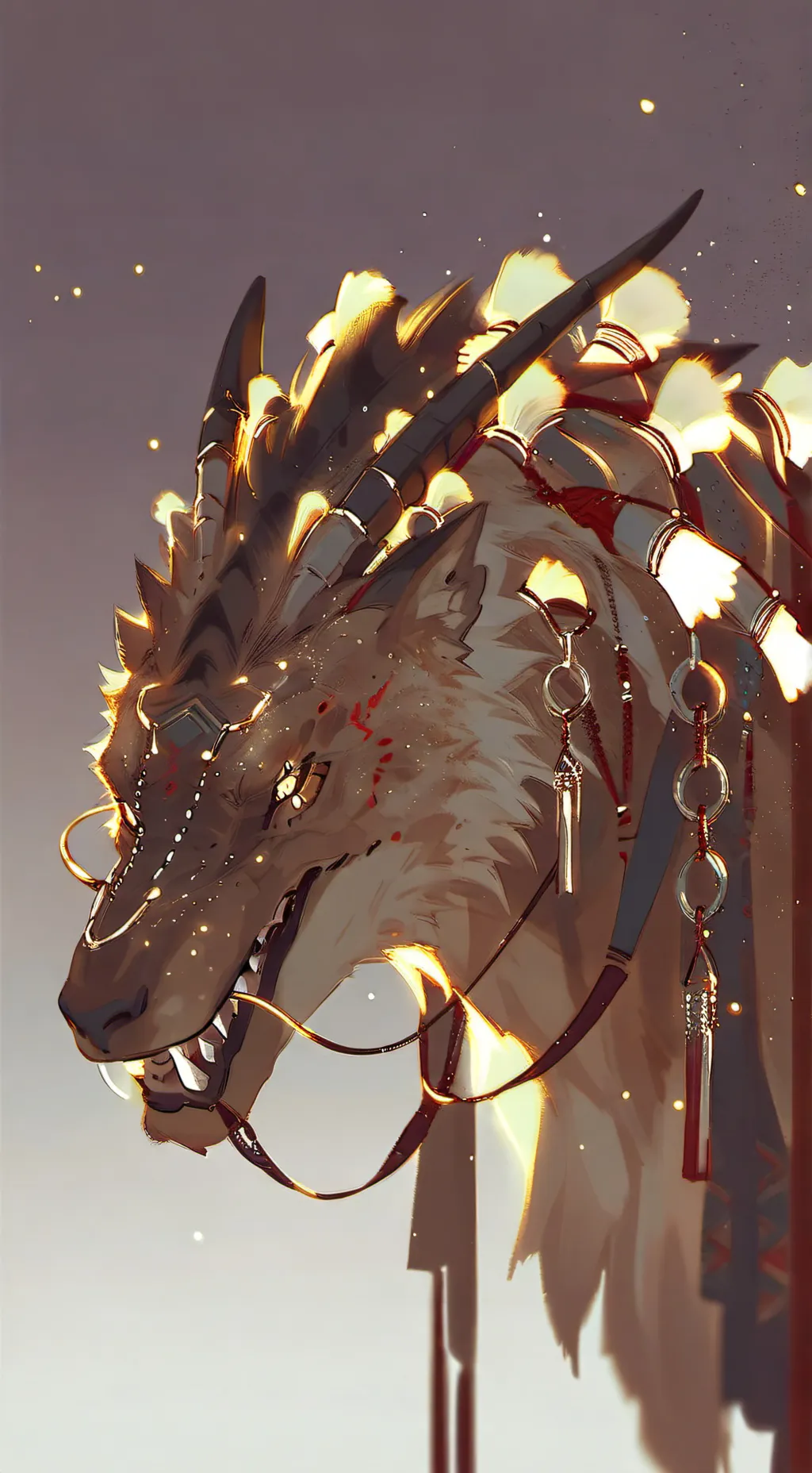 ai character: t rex  background