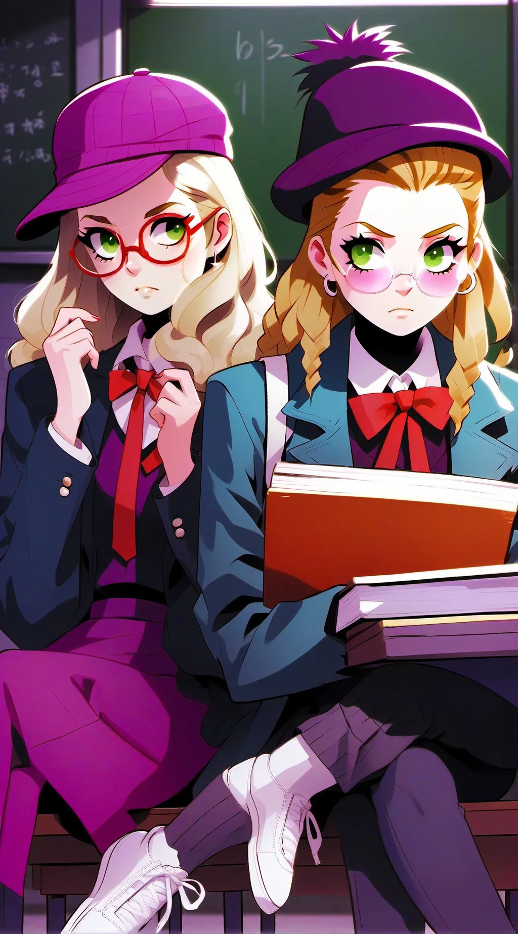 ai character: Stormi and sunny background