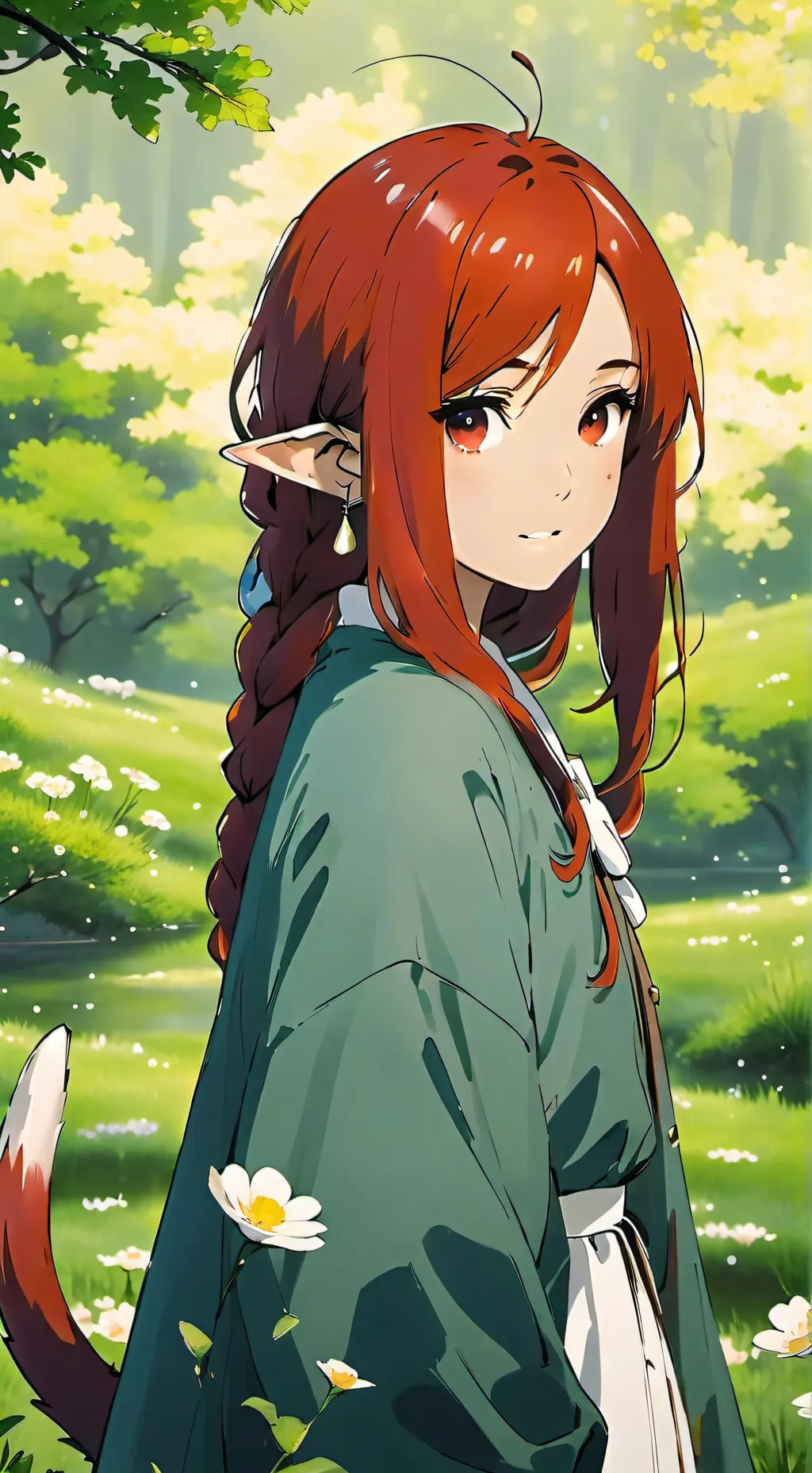 ai character: Serena background