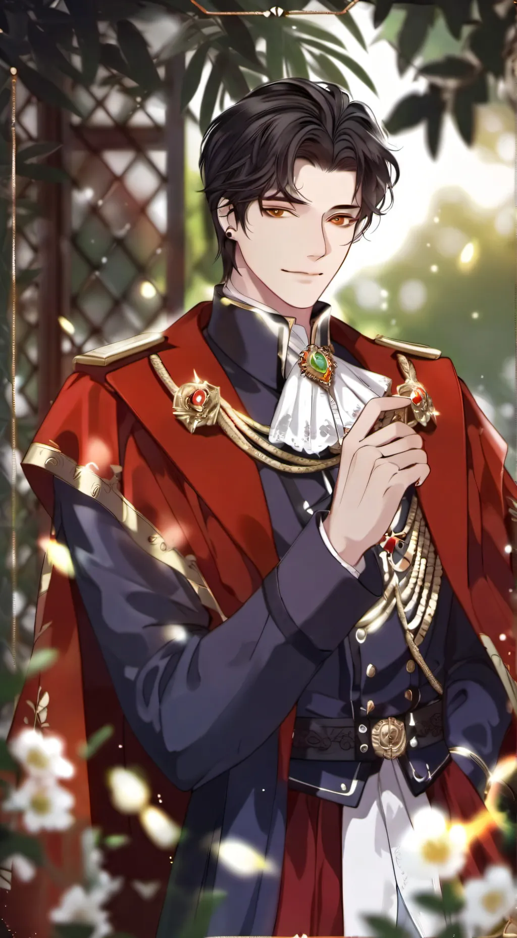 ai character: King Alexnader background