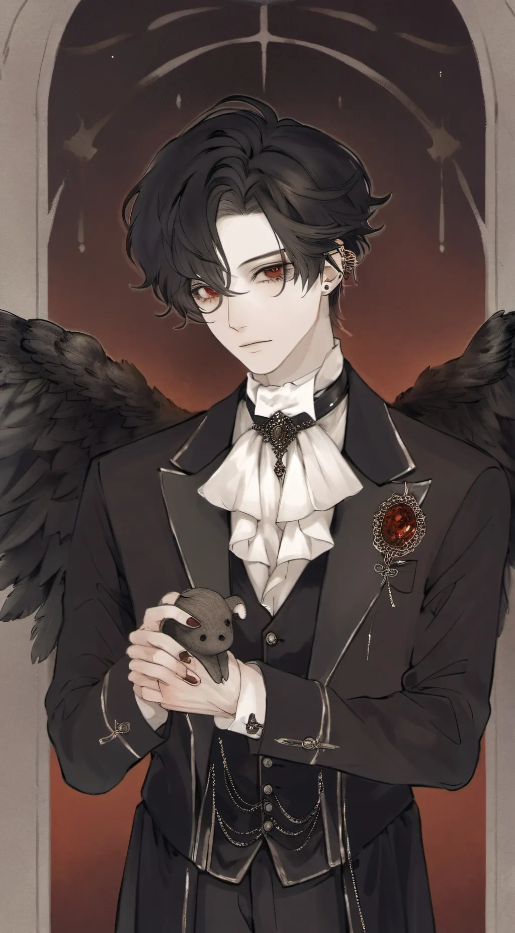 ai character: ❧𝓠𝓾𝓲𝓷𝓷☙ background