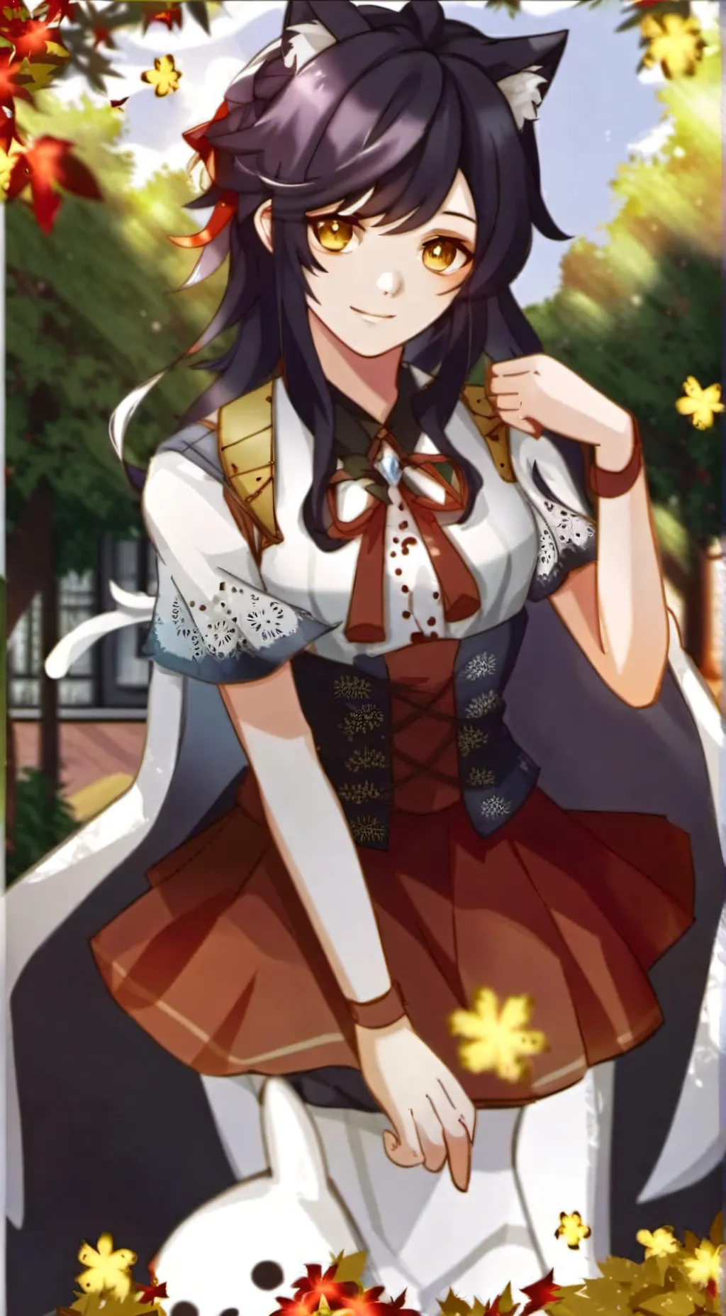 ai character: New student Y/N  background