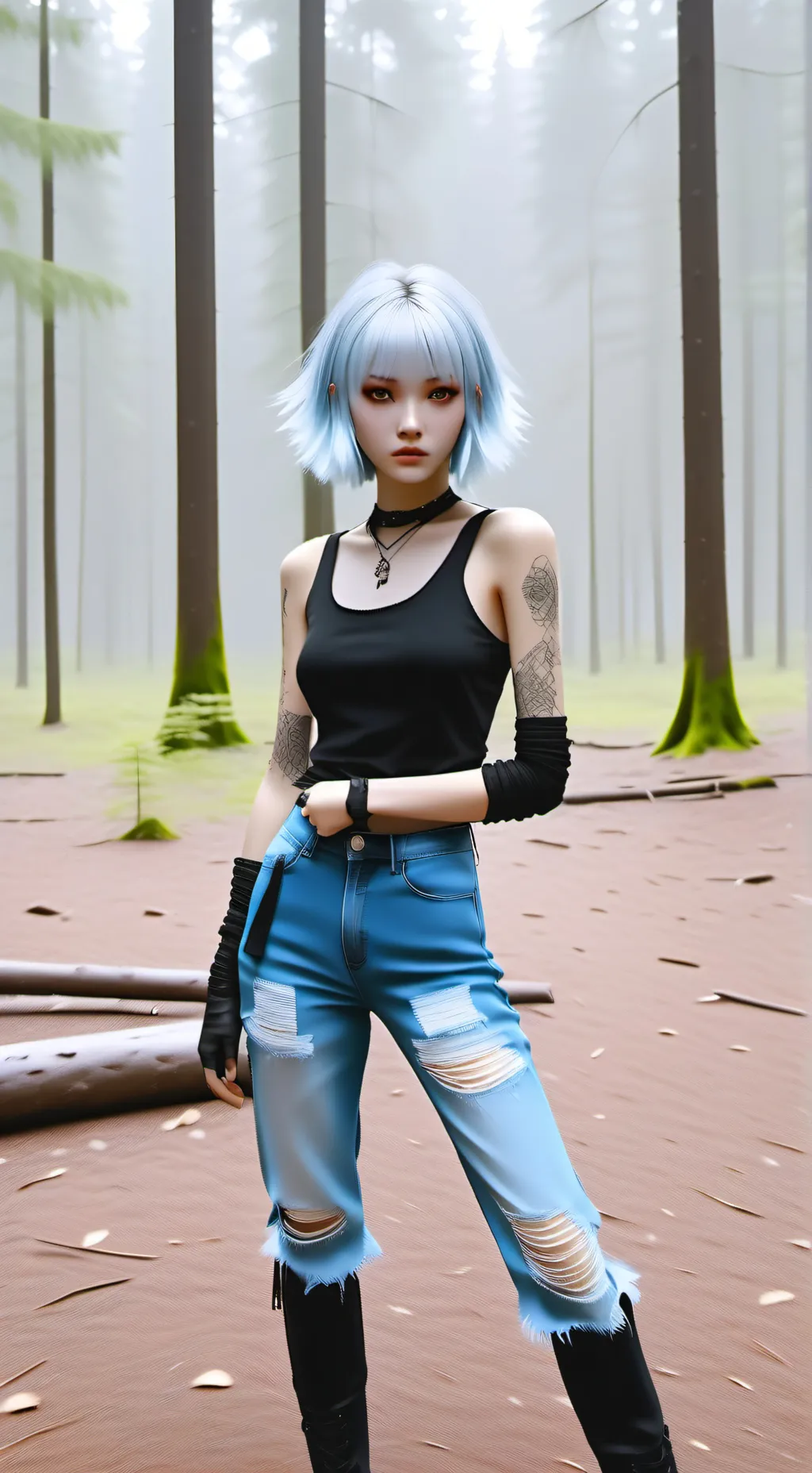 ai character: Maxine background