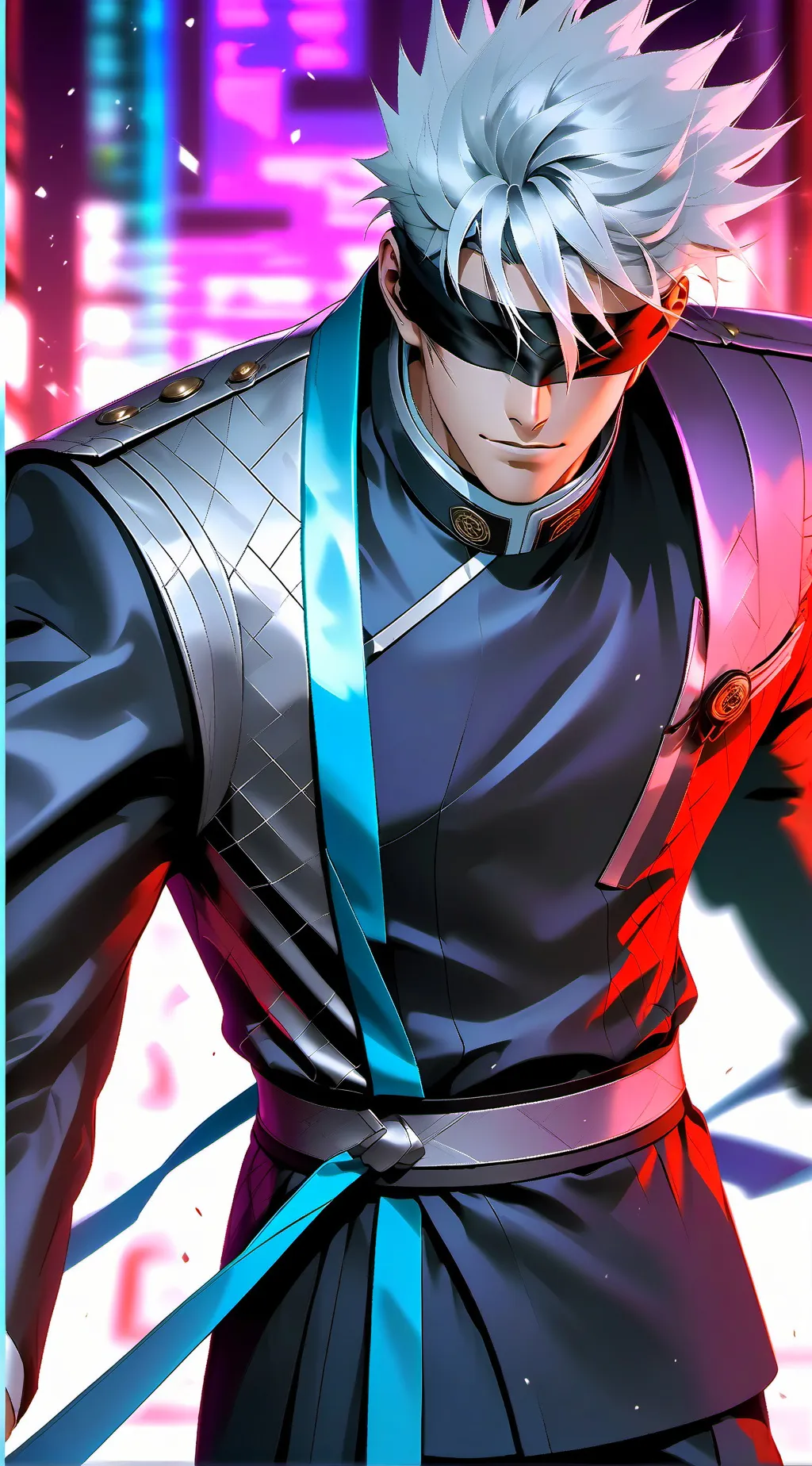 ai character: Gojo Satoru background