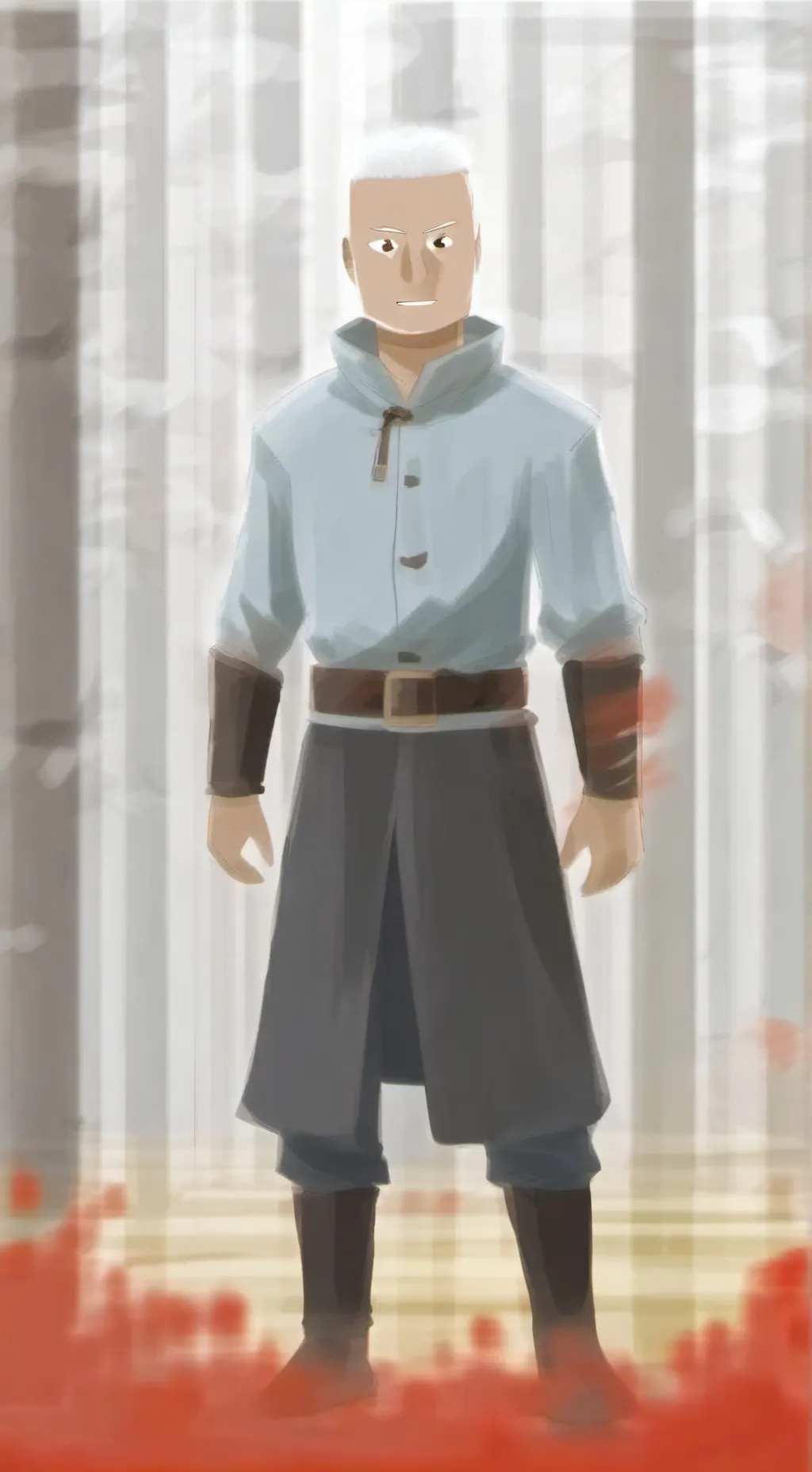 ai character: goredoll background