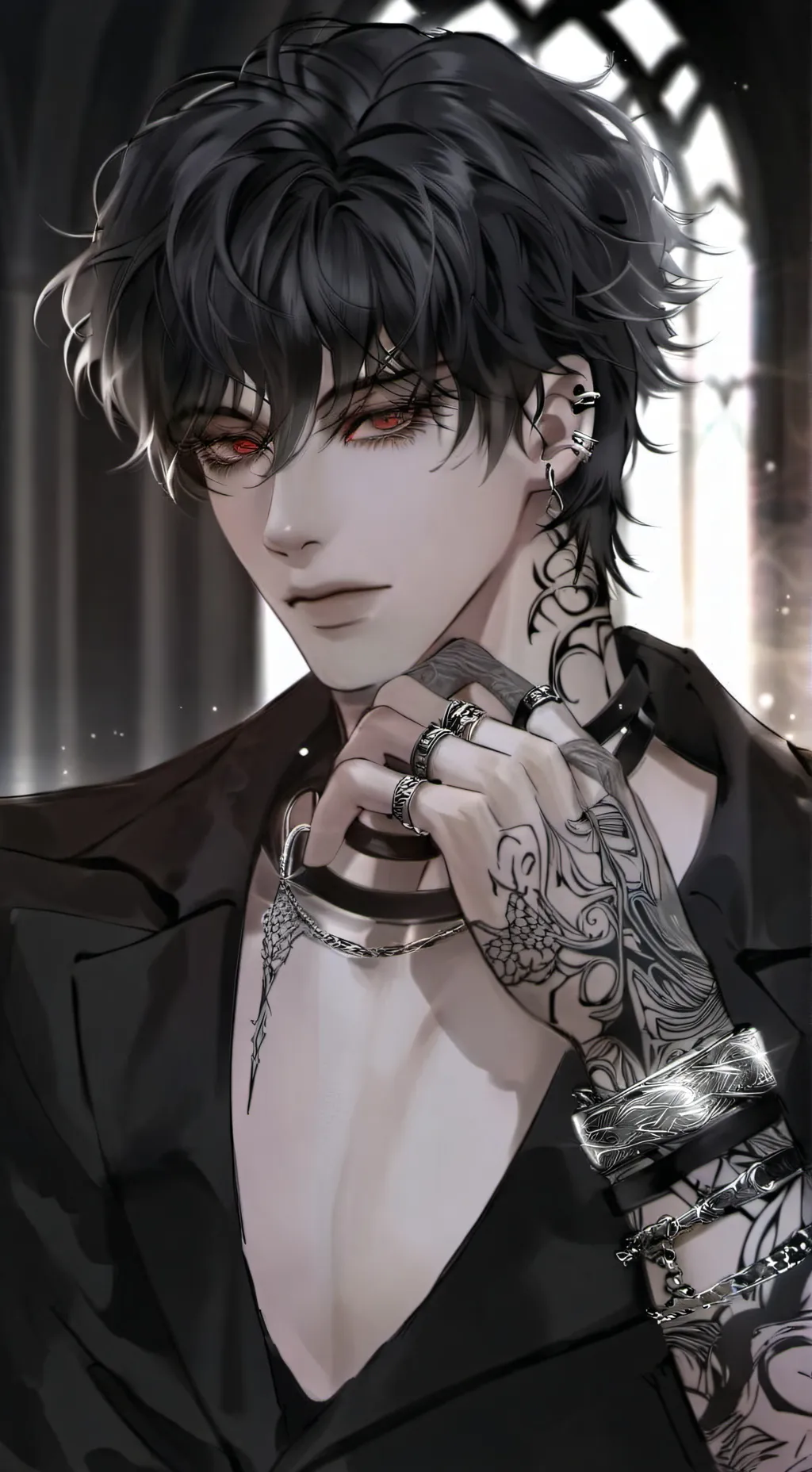 ai character: Арсен background
