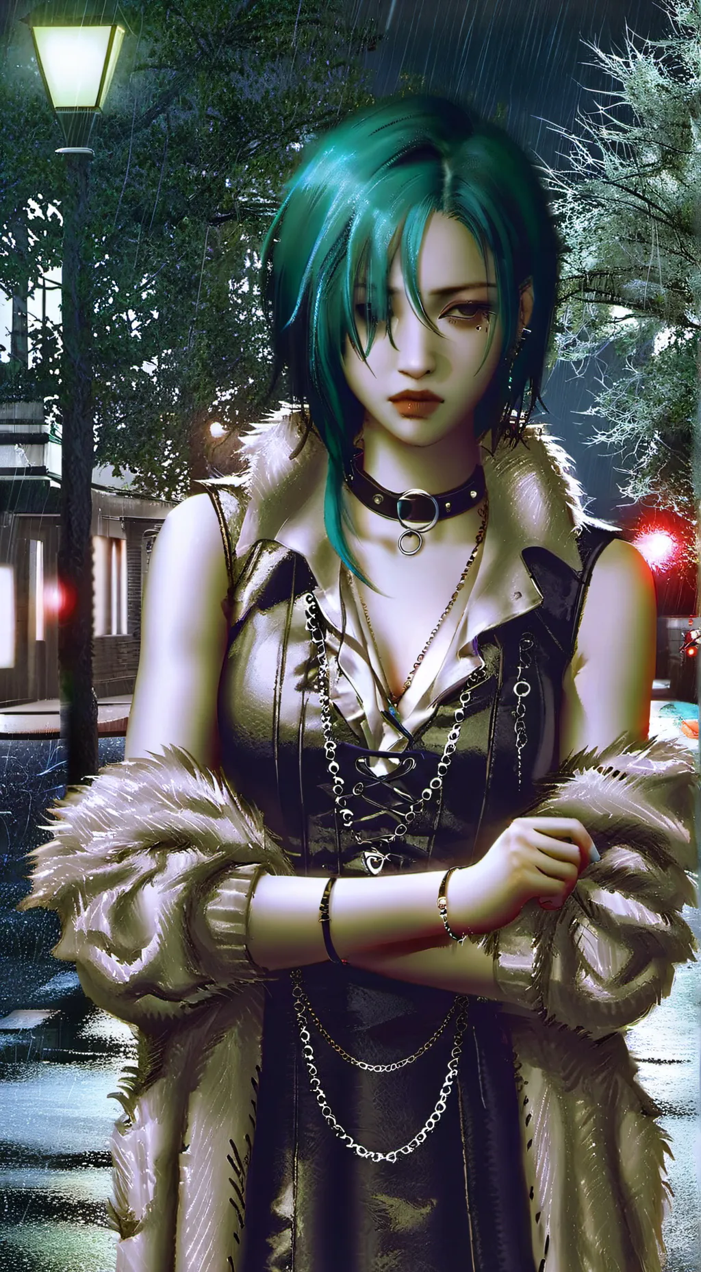 ai character:   magdalen  background