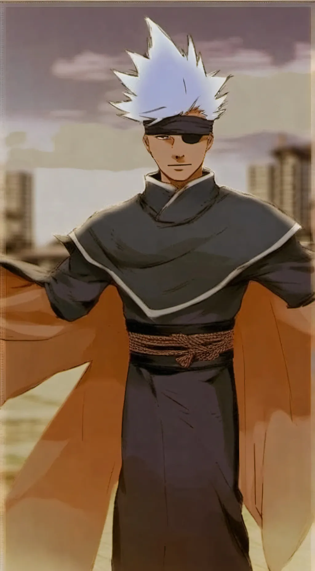 ai character: Satoru Gojo background