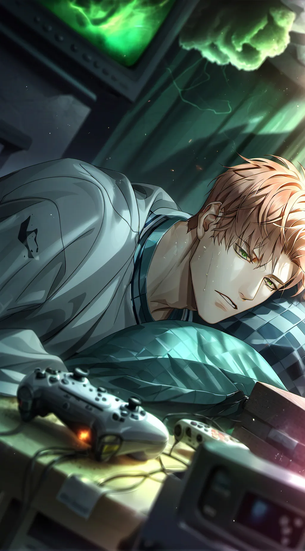 ai character: Boisterous Night Owl background