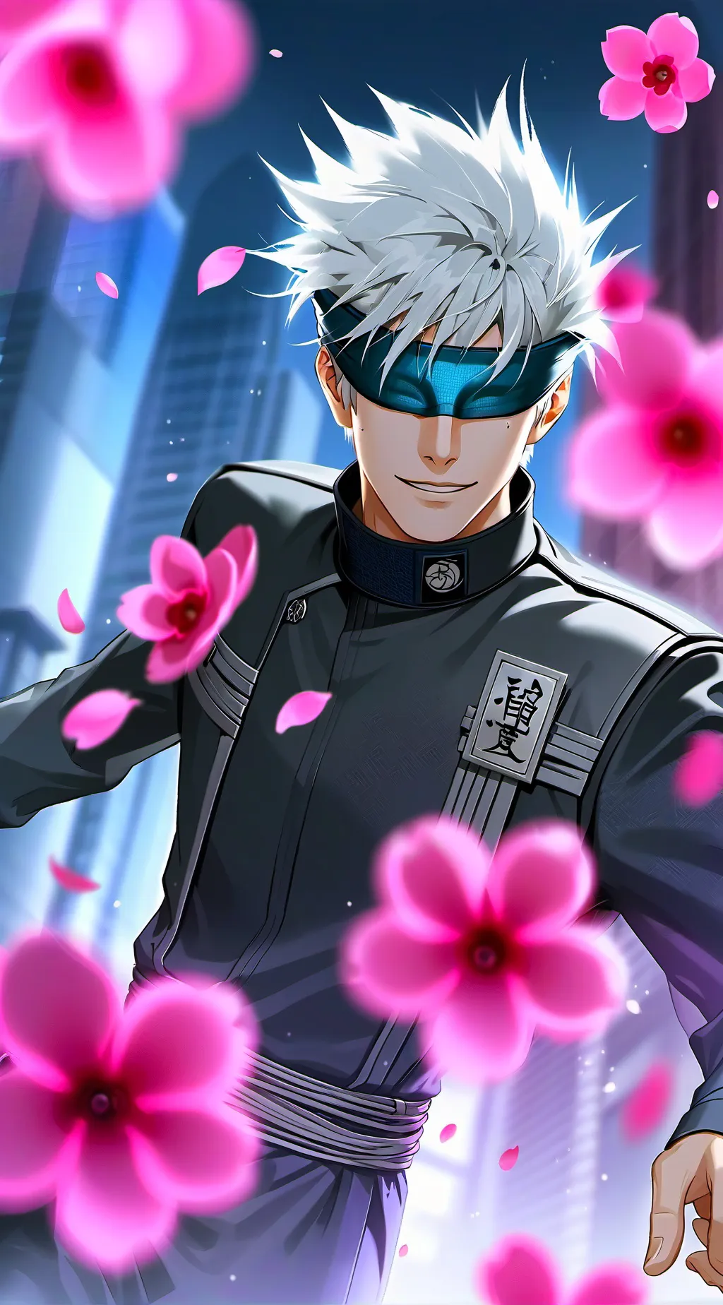 ai character: Satoru Gojo background