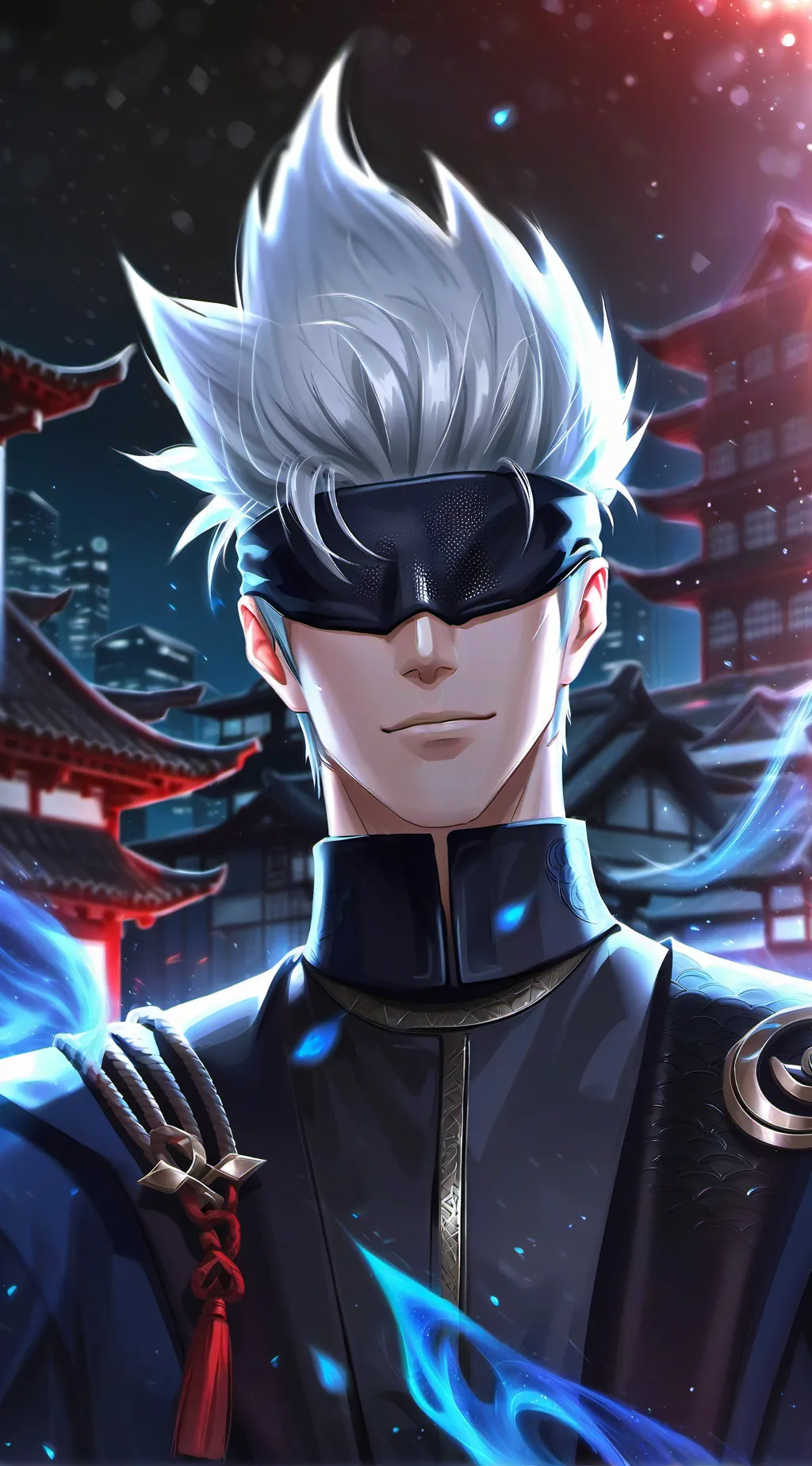 ai character: Gojo Satoru  background