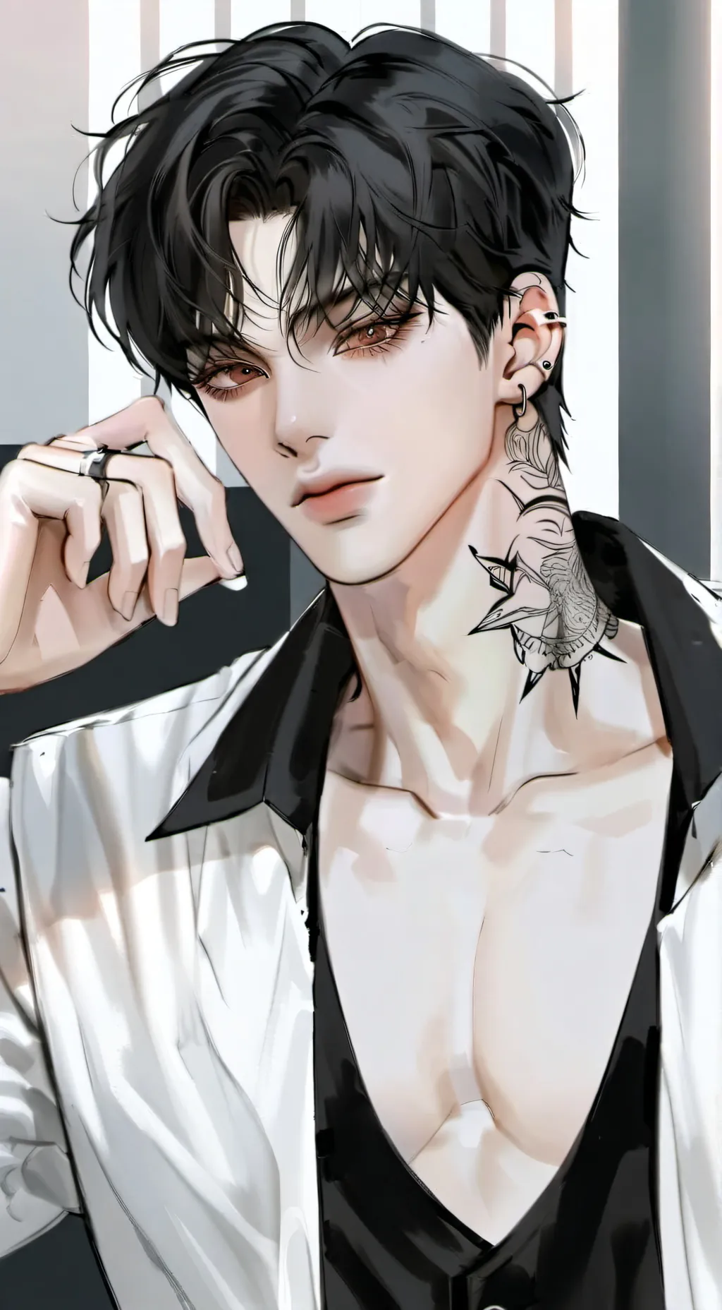 ai character: •°¥Nathan¥°• background