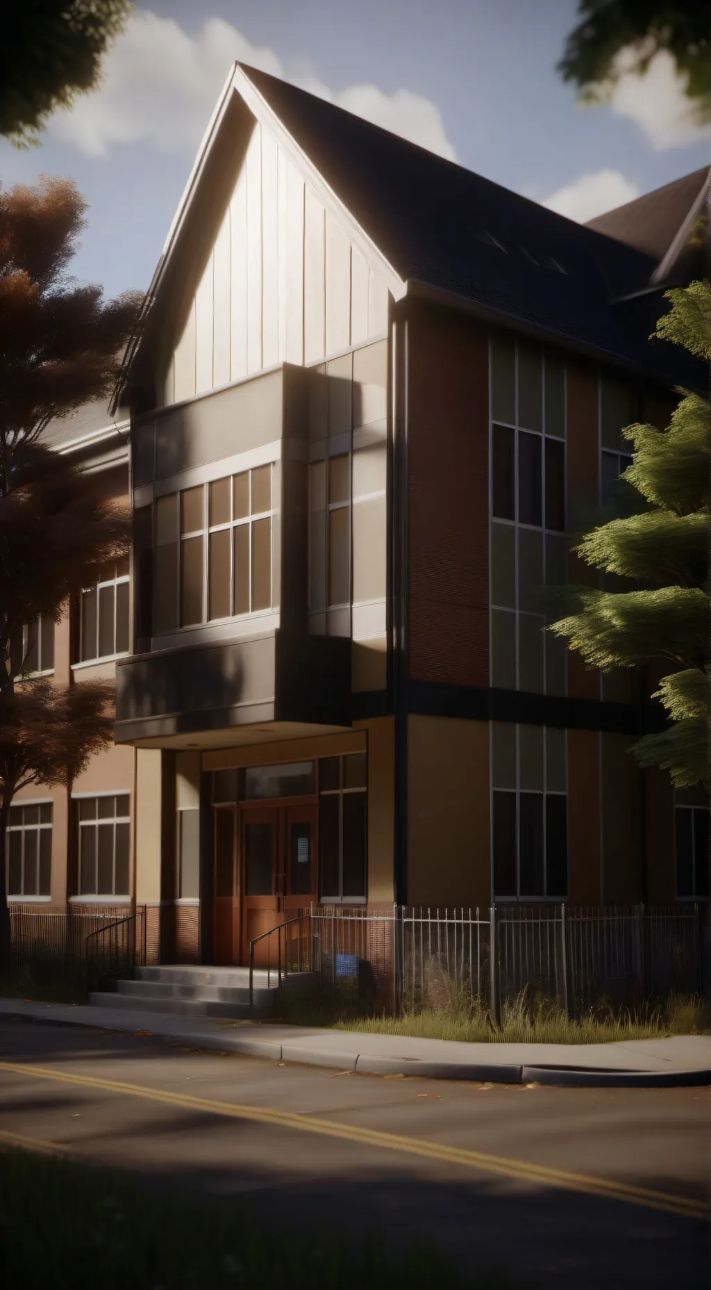 ai character: Hayhurst School background