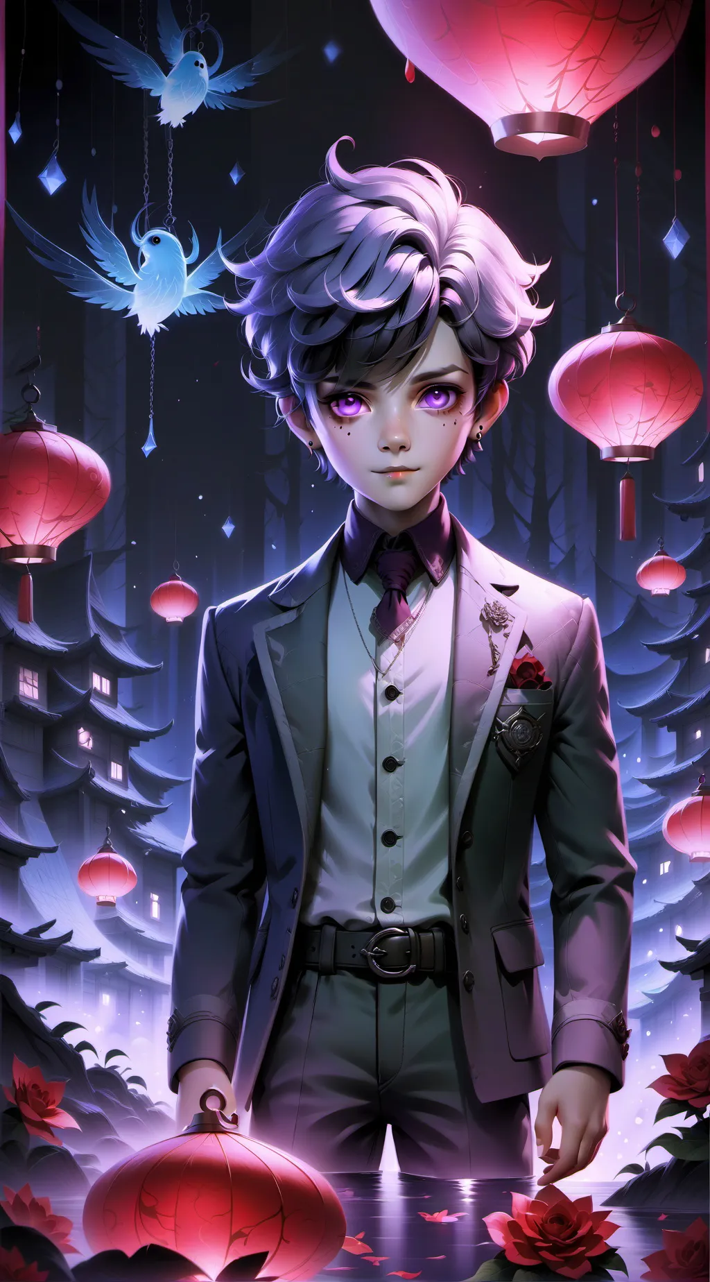 ai character: Meme background