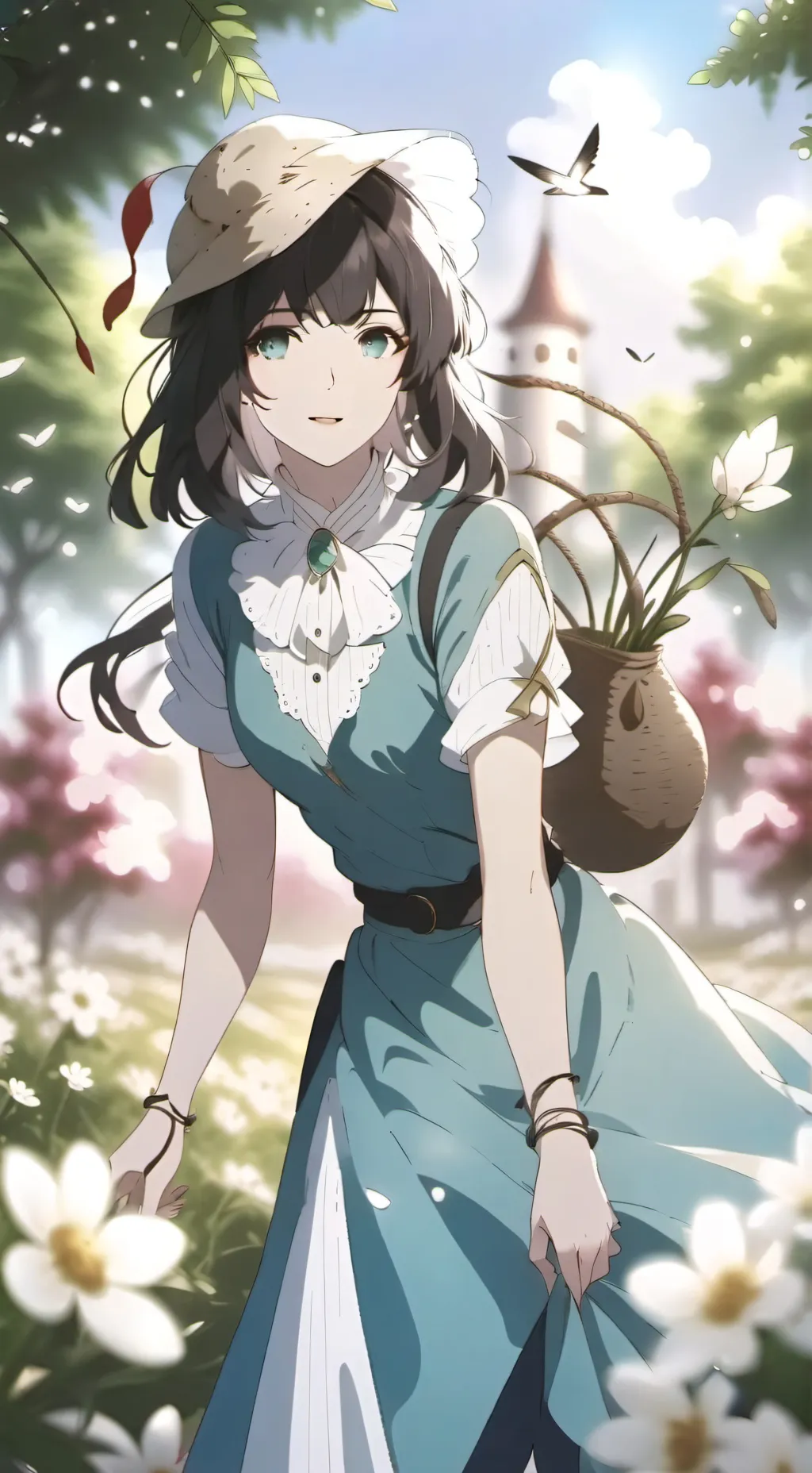 ai character: lizza(mage) background