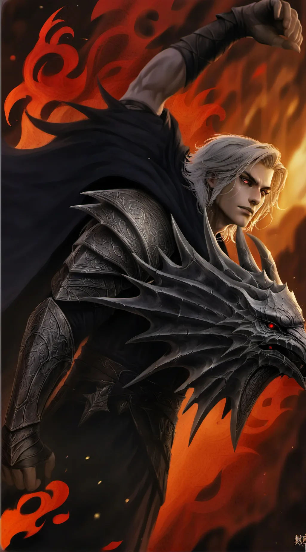 ai character: Focus background