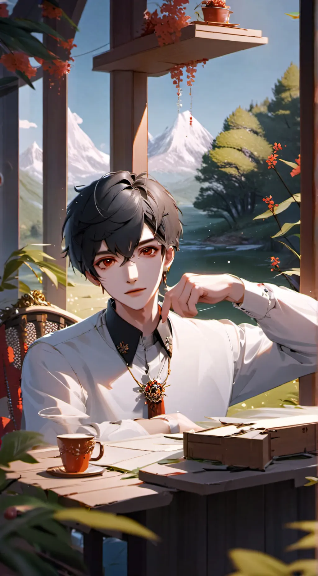 ai character: Noah background