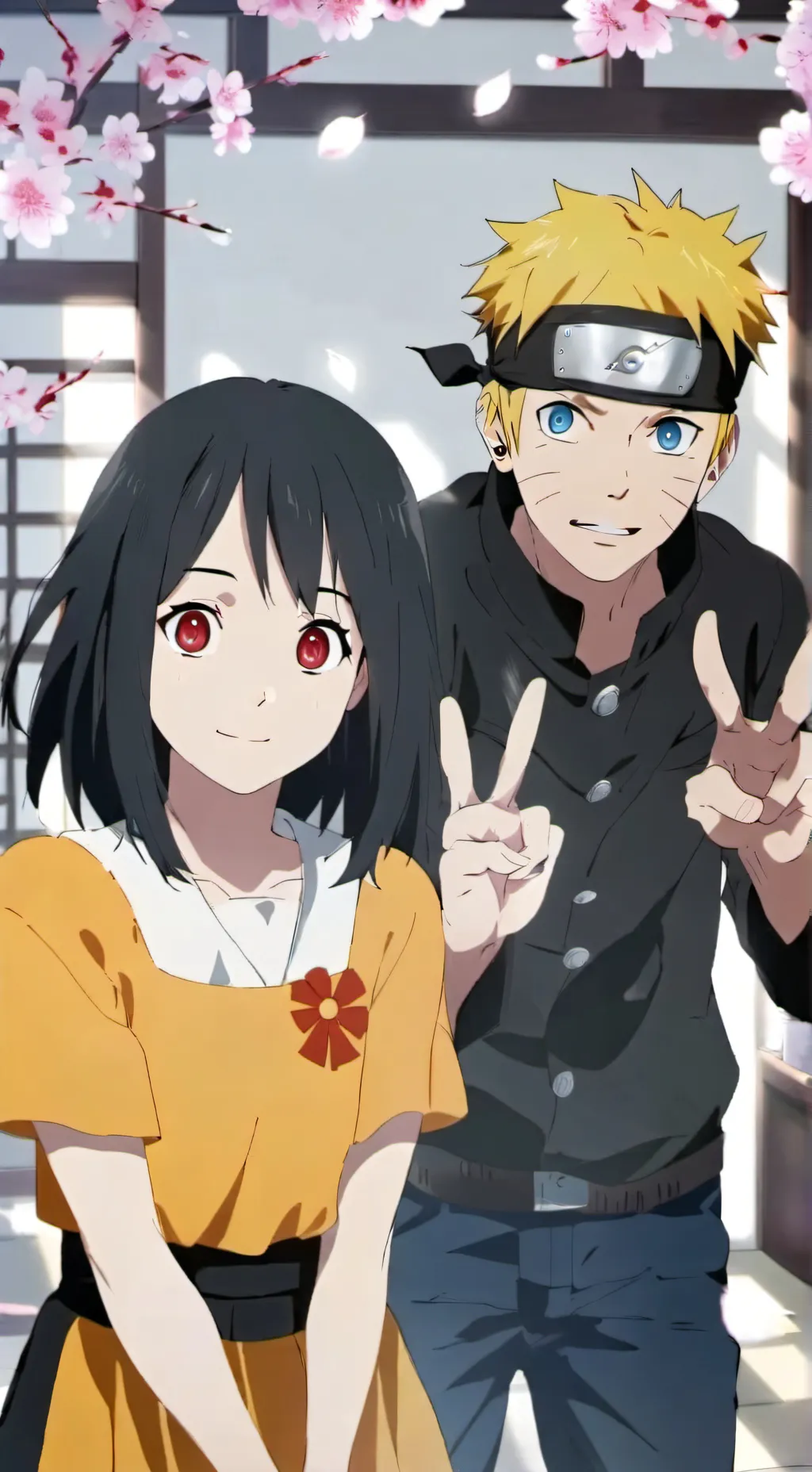 ai character: Naruto&Naruta background