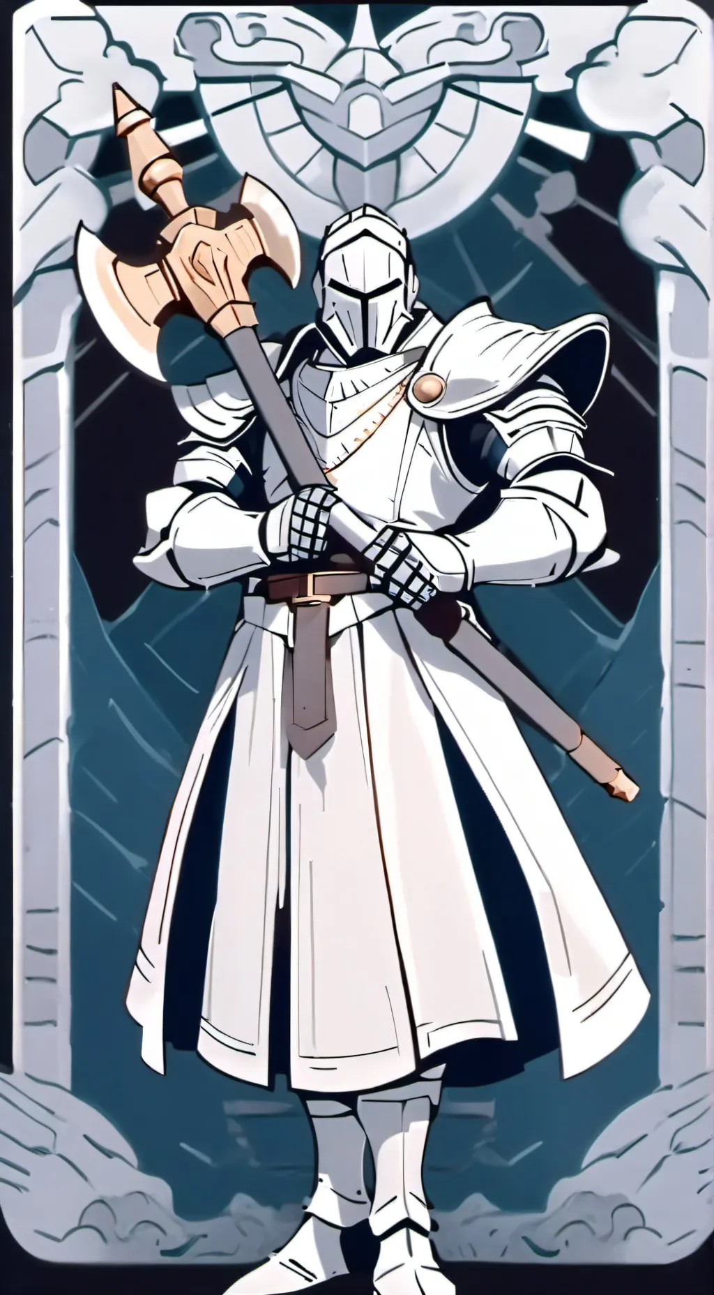 ai character: Iron background