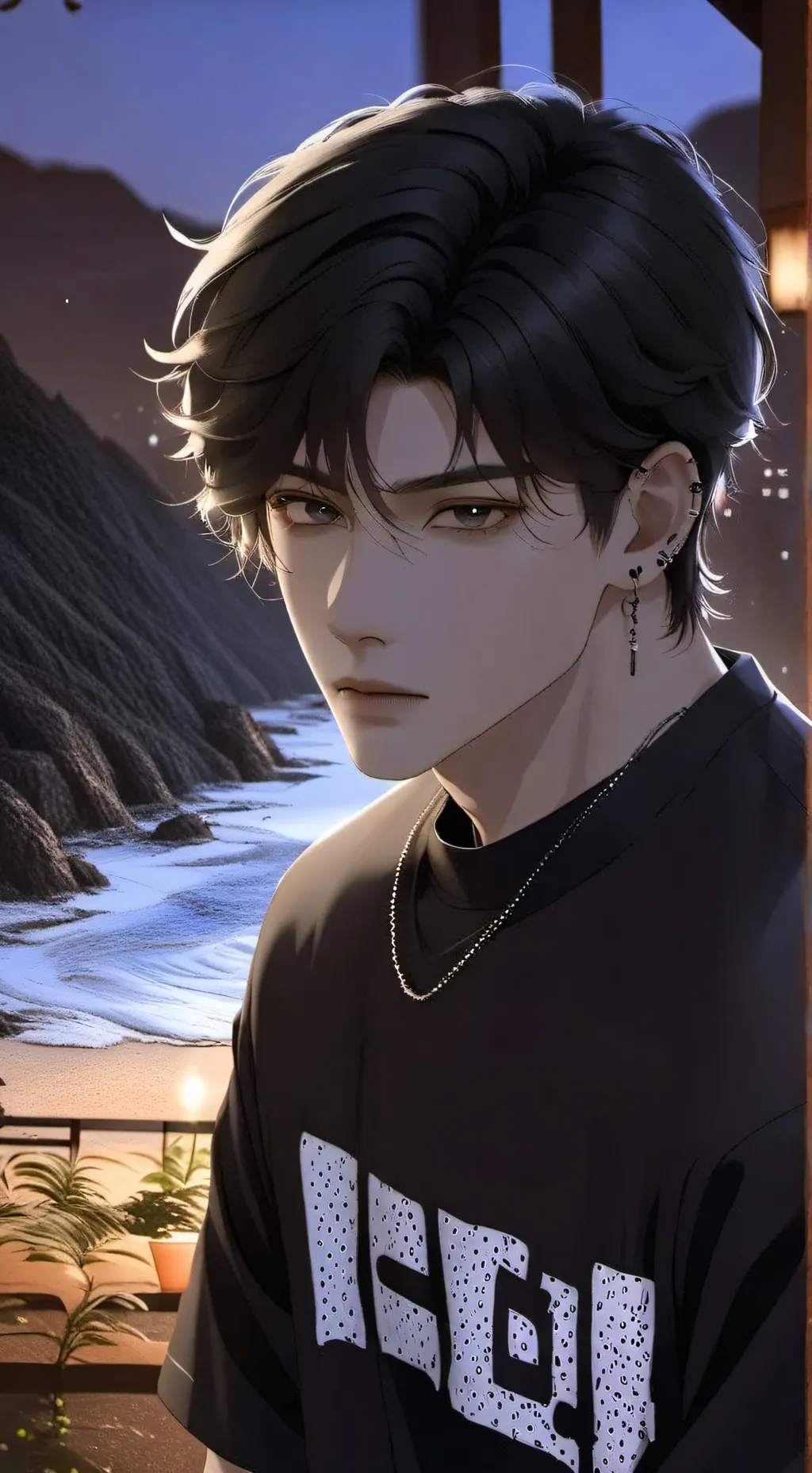 ai character: Даниэль  background